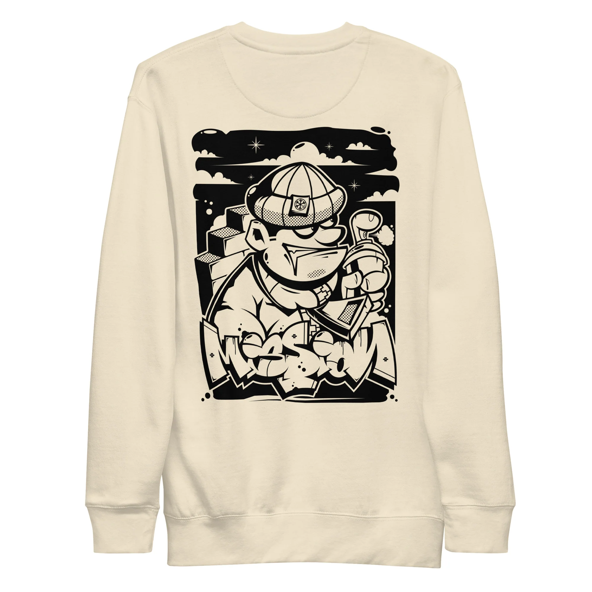 Mission Graffiti Character Sweatshirt - Image 37