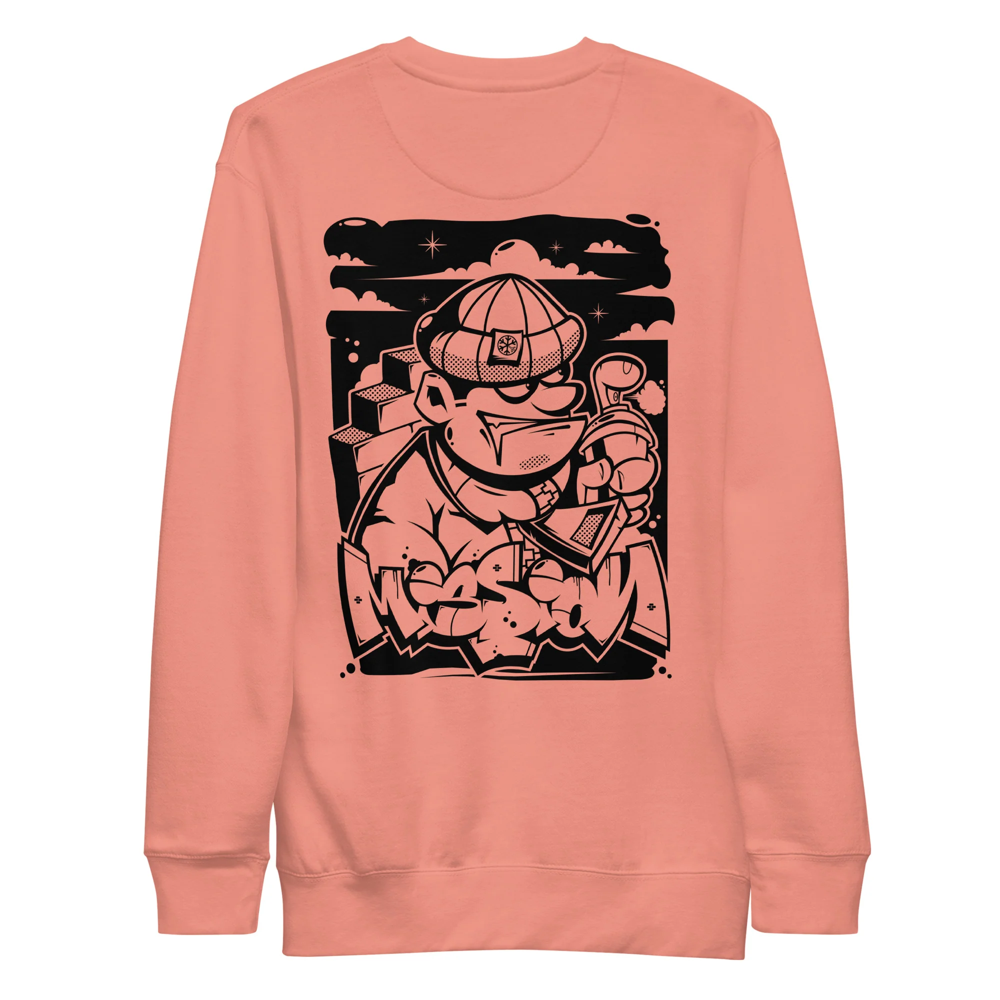 Mission Graffiti Character Sweatshirt - Image 44