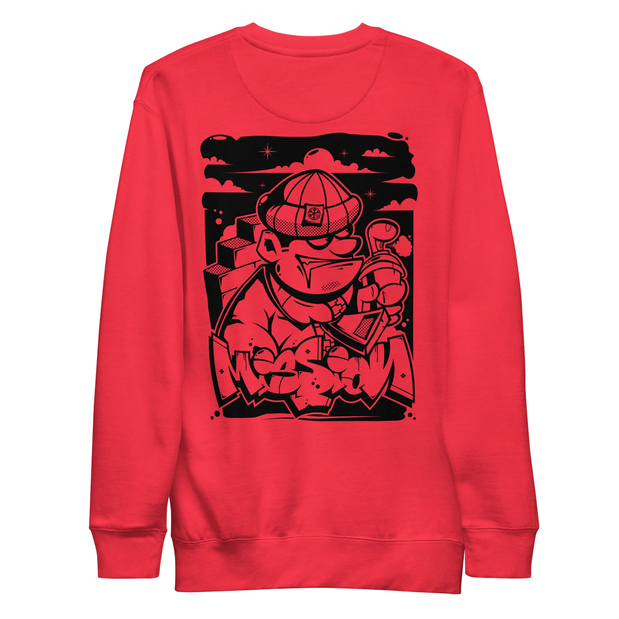 Mission Graffiti Character Sweatshirt - Image 51