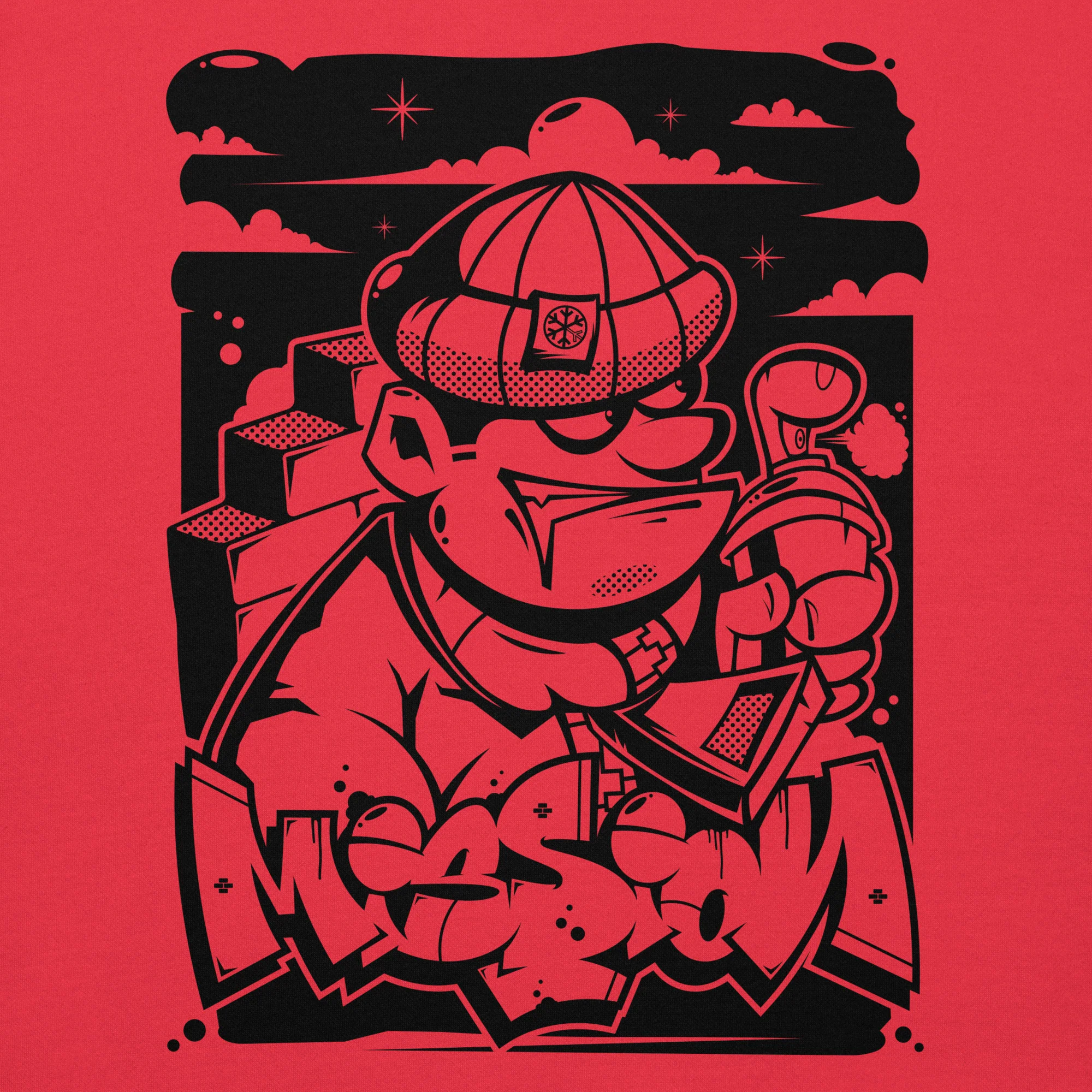 Mission Graffiti Character Sweatshirt - Image 52