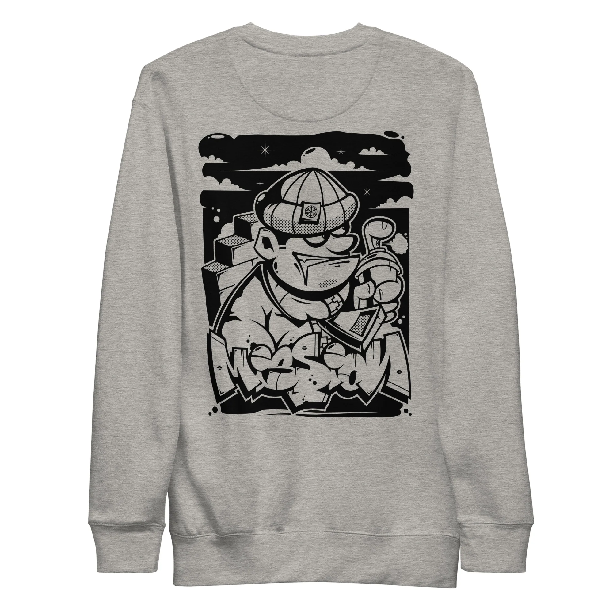 Mission Graffiti Character Sweatshirt - Image 58