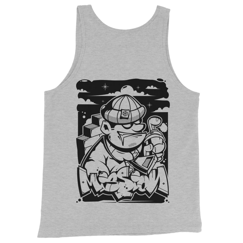 Mission Graffiti Character Tank Top - Image 5
