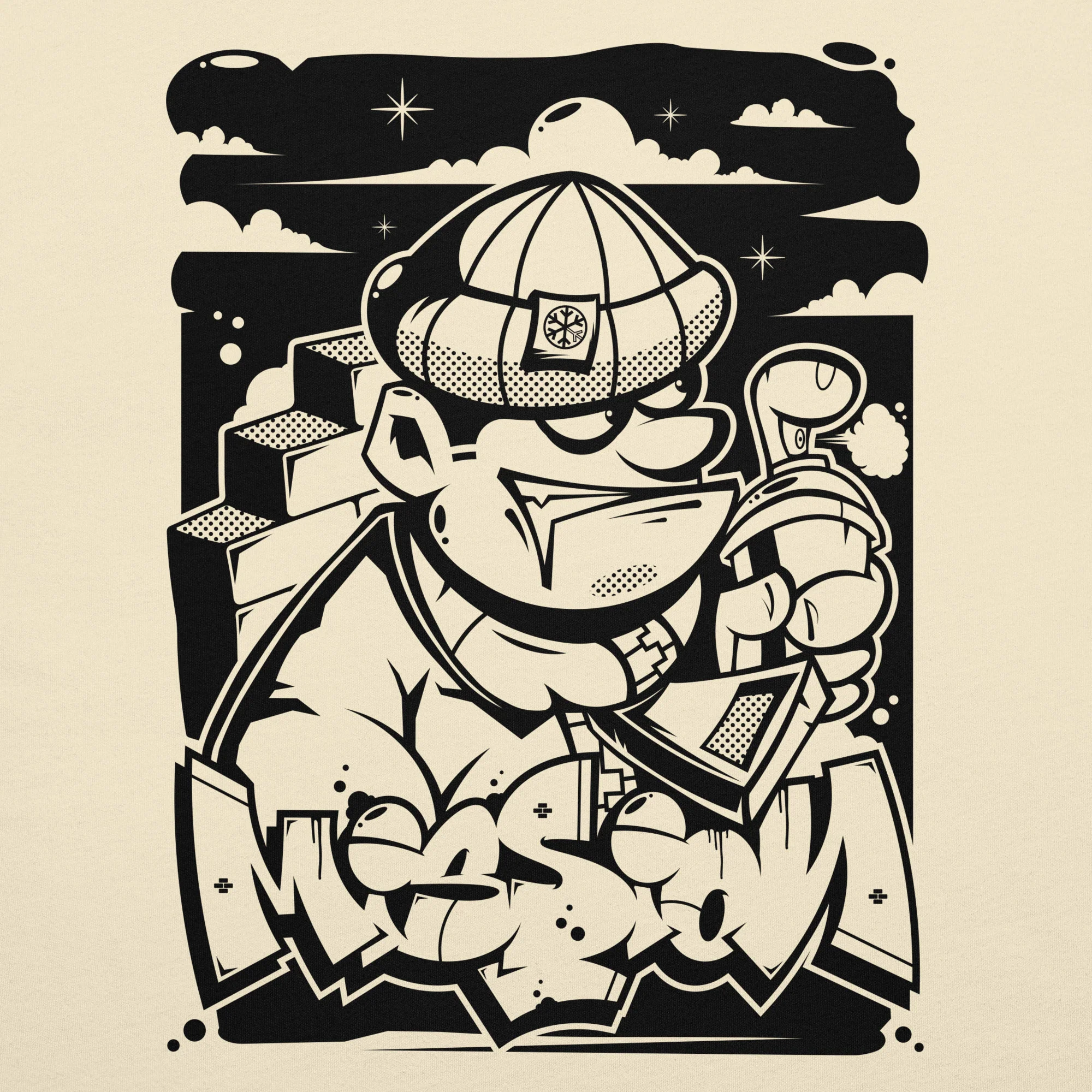 Mission Graffiti Character Tee - Image 38