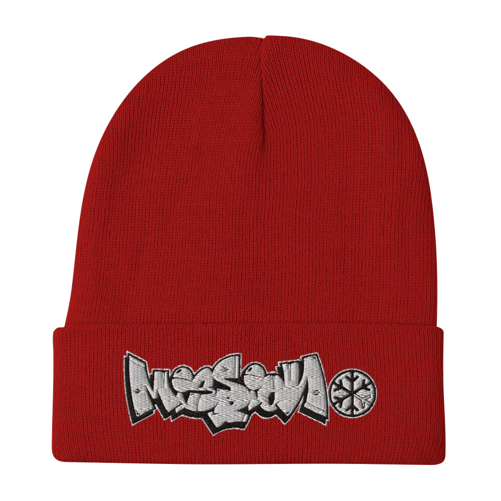 Mission Graffiti Piece Beanie Hat - Image 4