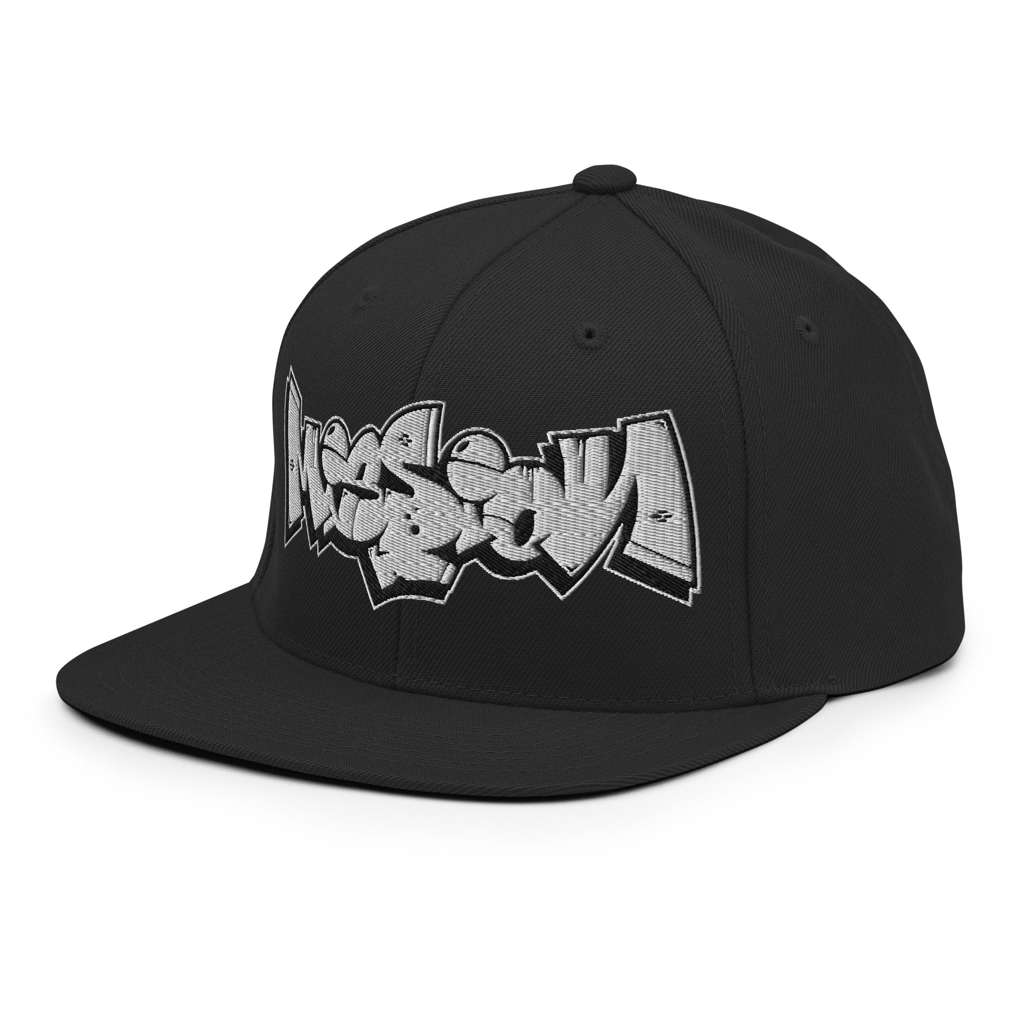 Mission Graffiti Piece Snapback Hat - Image 12