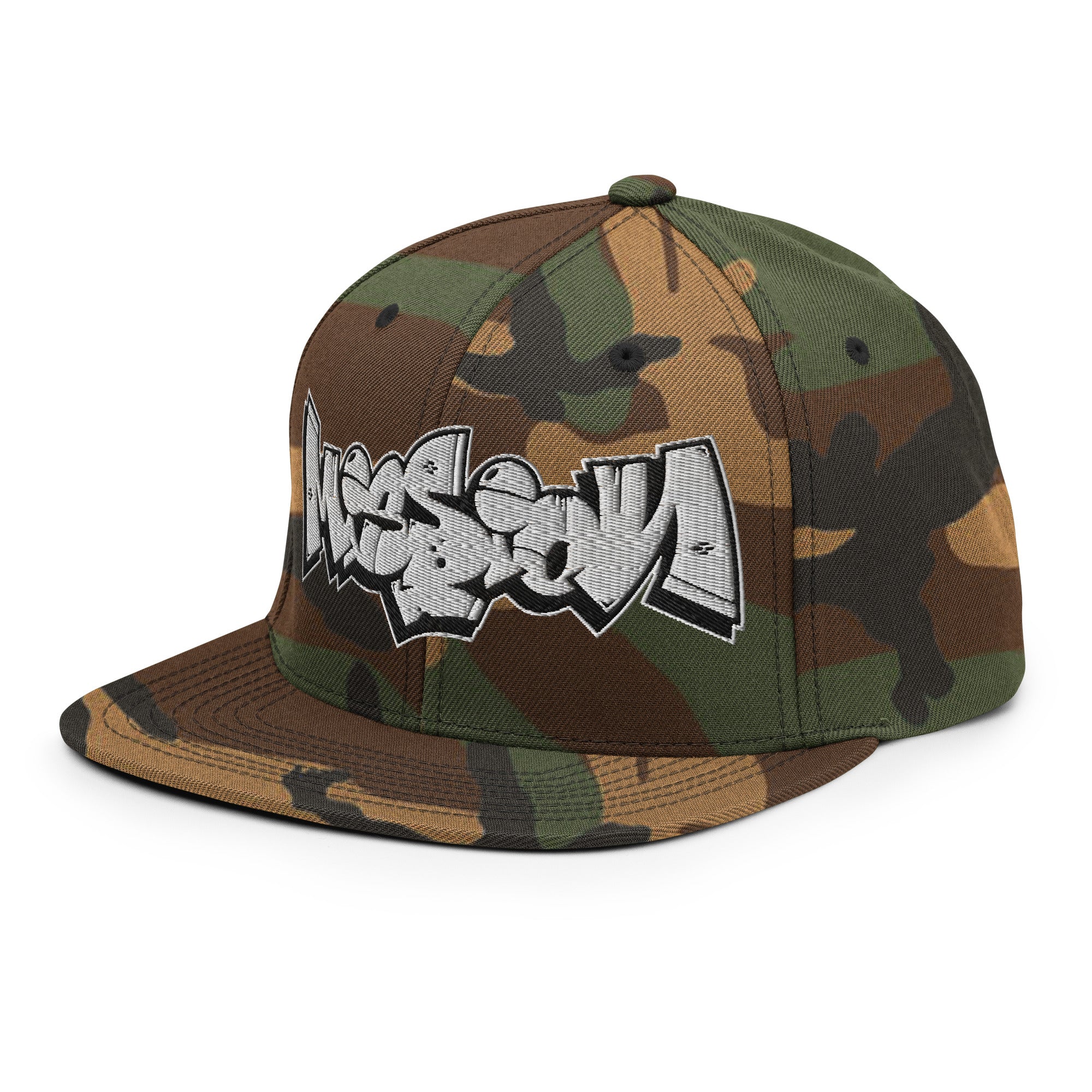 Mission Graffiti Piece Snapback Hat - Image 40