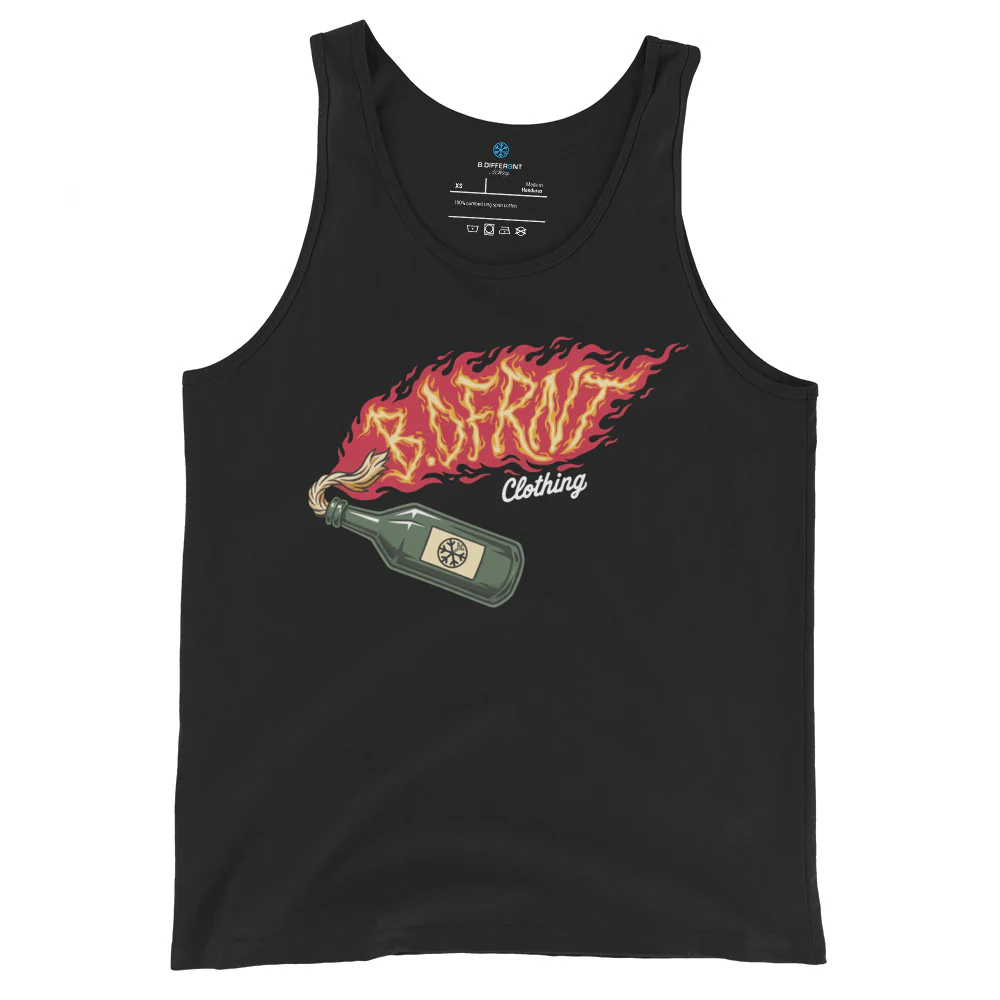 Molotov Graffiti Tank Top - Image 5
