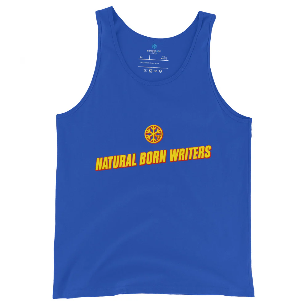 Natural Born Writers Graffiti Tank Top