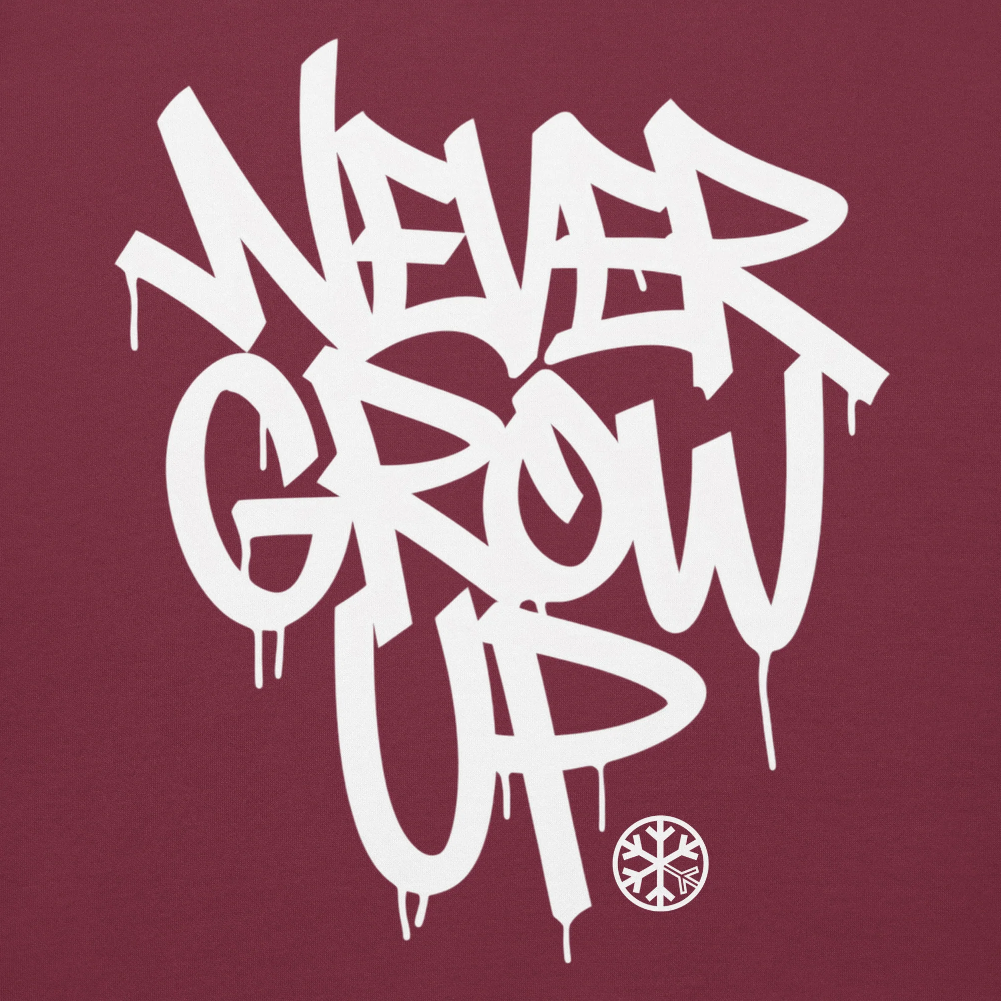 Never Grow Up Graffiti Hoodie - Image 14