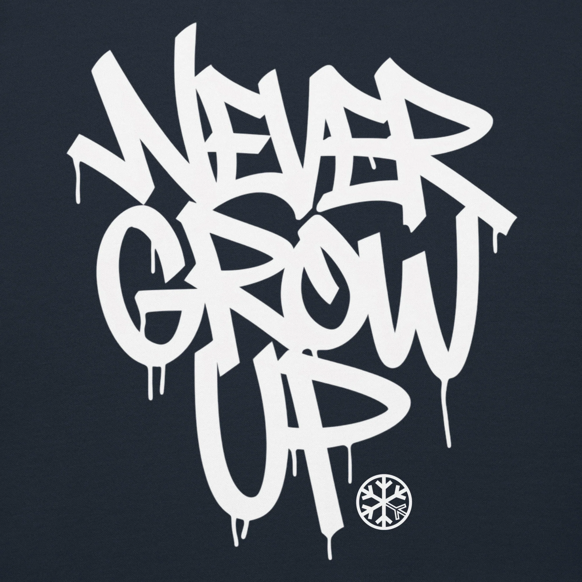 Never Grow Up Graffiti Hoodie - Image 20