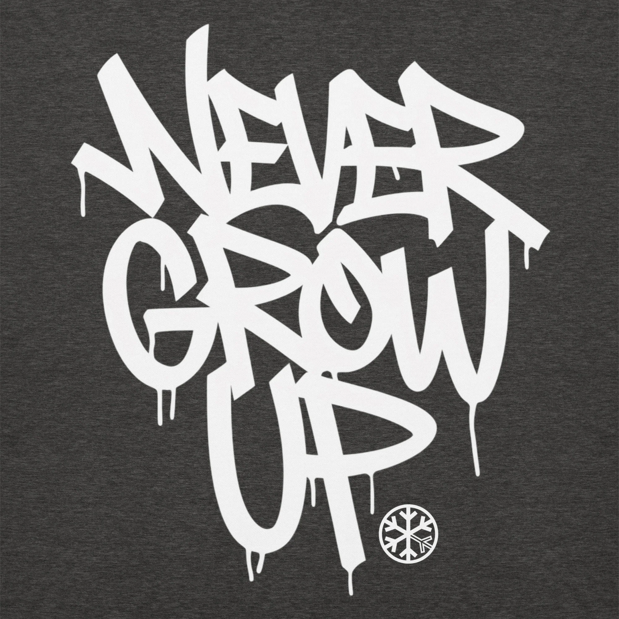 Never Grow Up Graffiti Hoodie - Image 32
