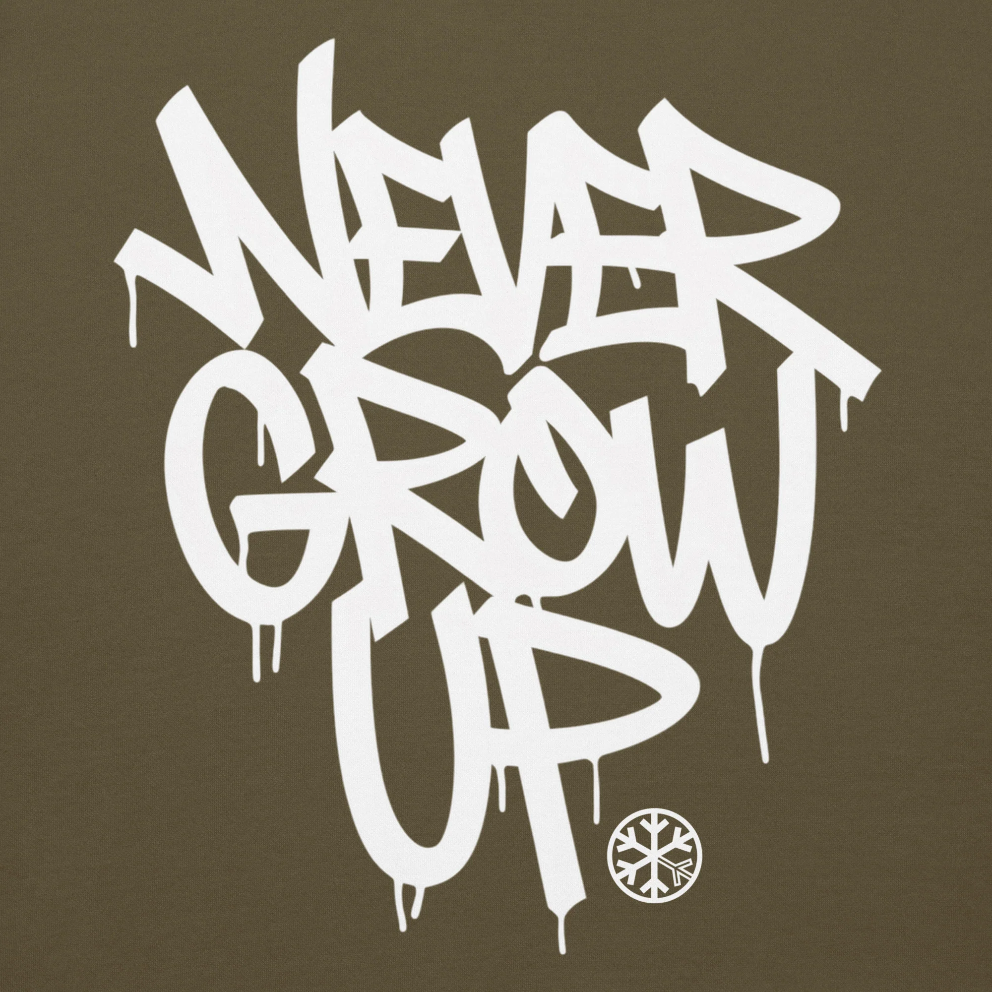 Never Grow Up Graffiti Hoodie - Image 38