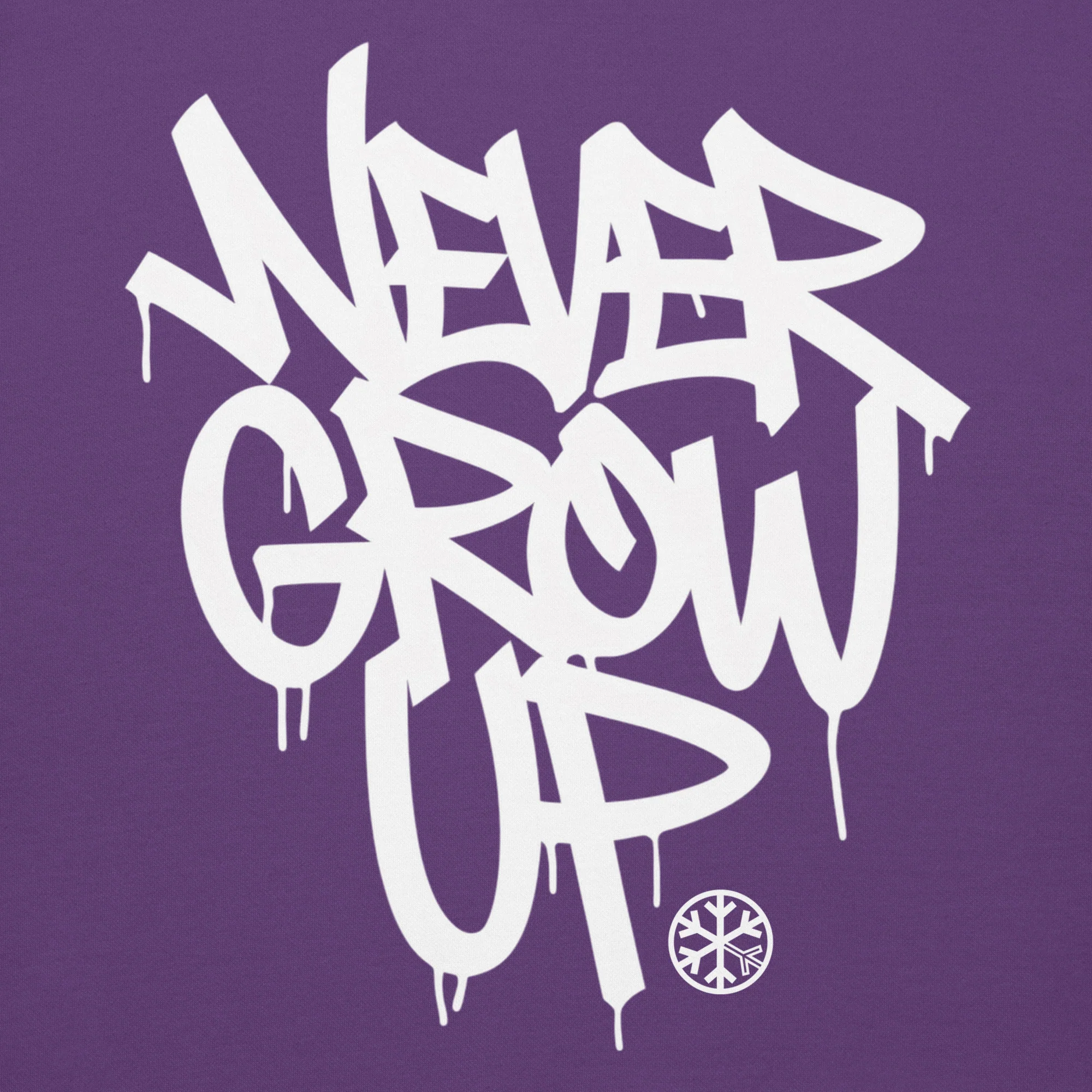 Never Grow Up Graffiti Hoodie - Image 44