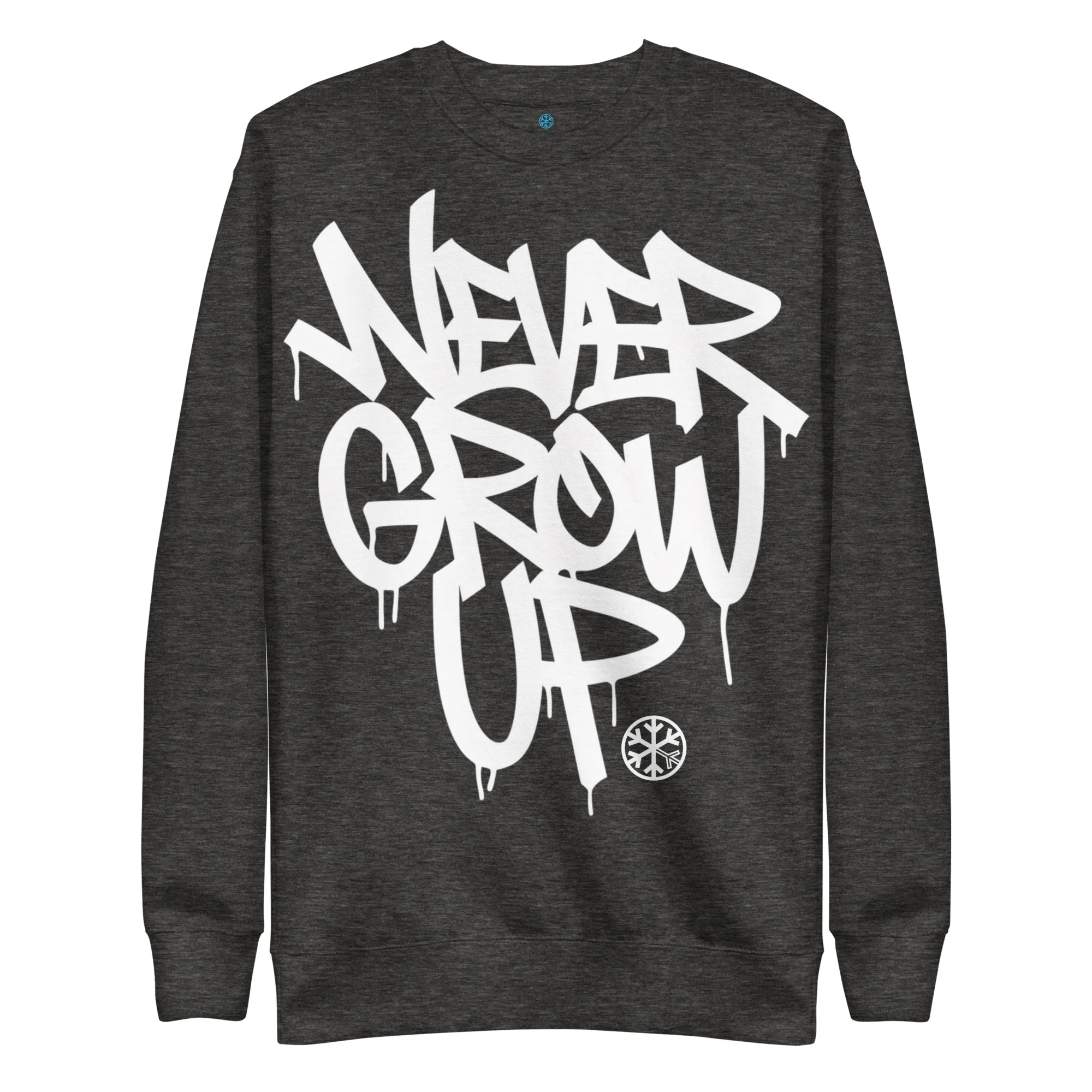 Never Grow Up Graffiti Sweatshirt - Image 13