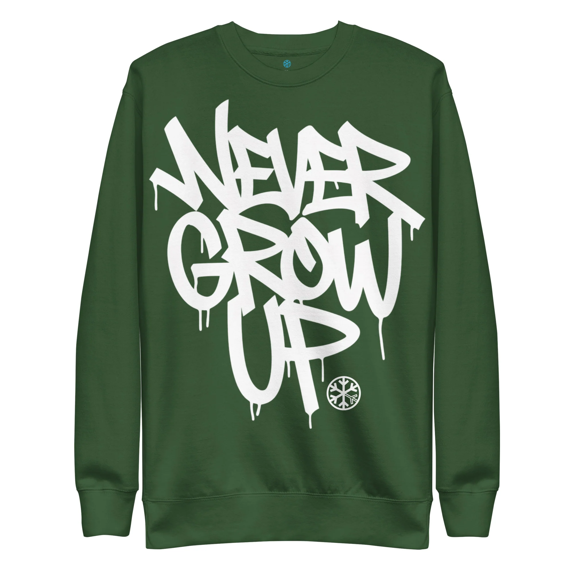 Never Grow Up Graffiti Sweatshirt - Image 19