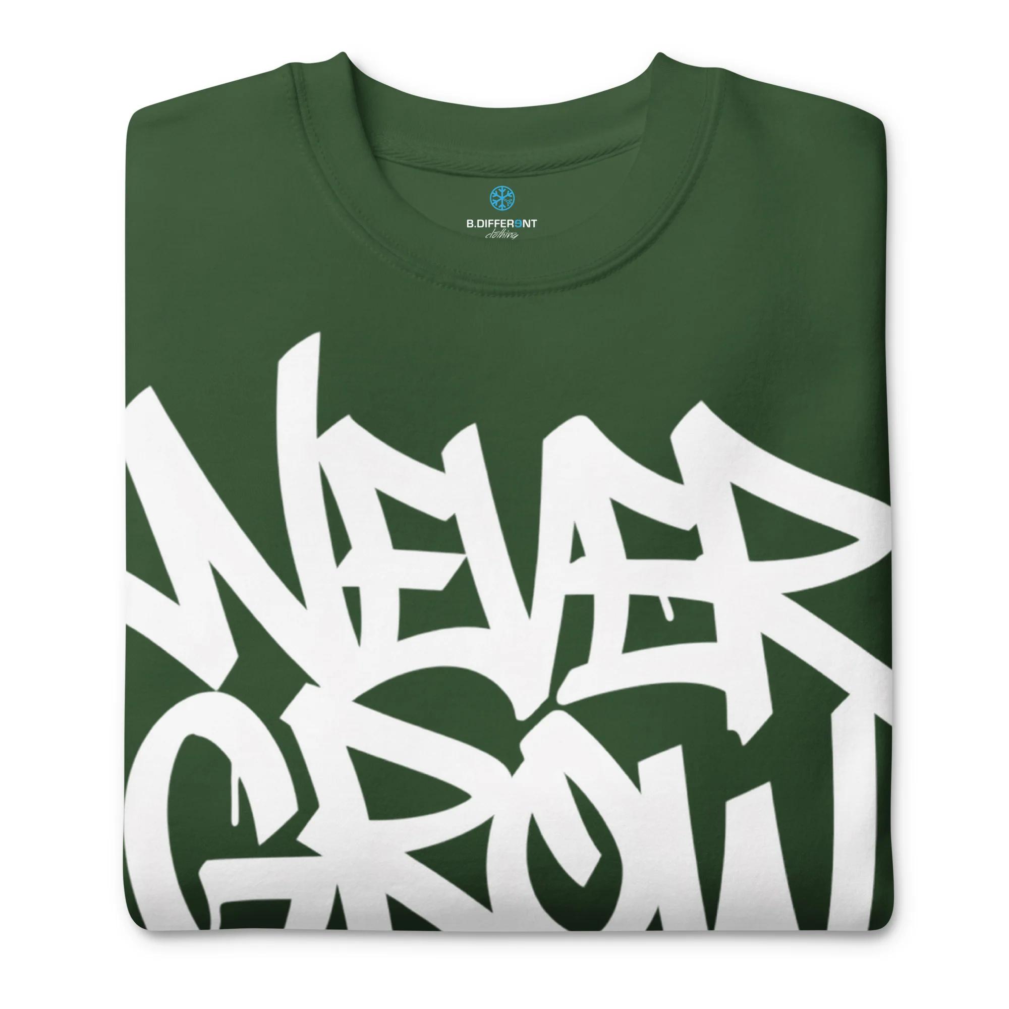 Never Grow Up Graffiti Sweatshirt - Image 21
