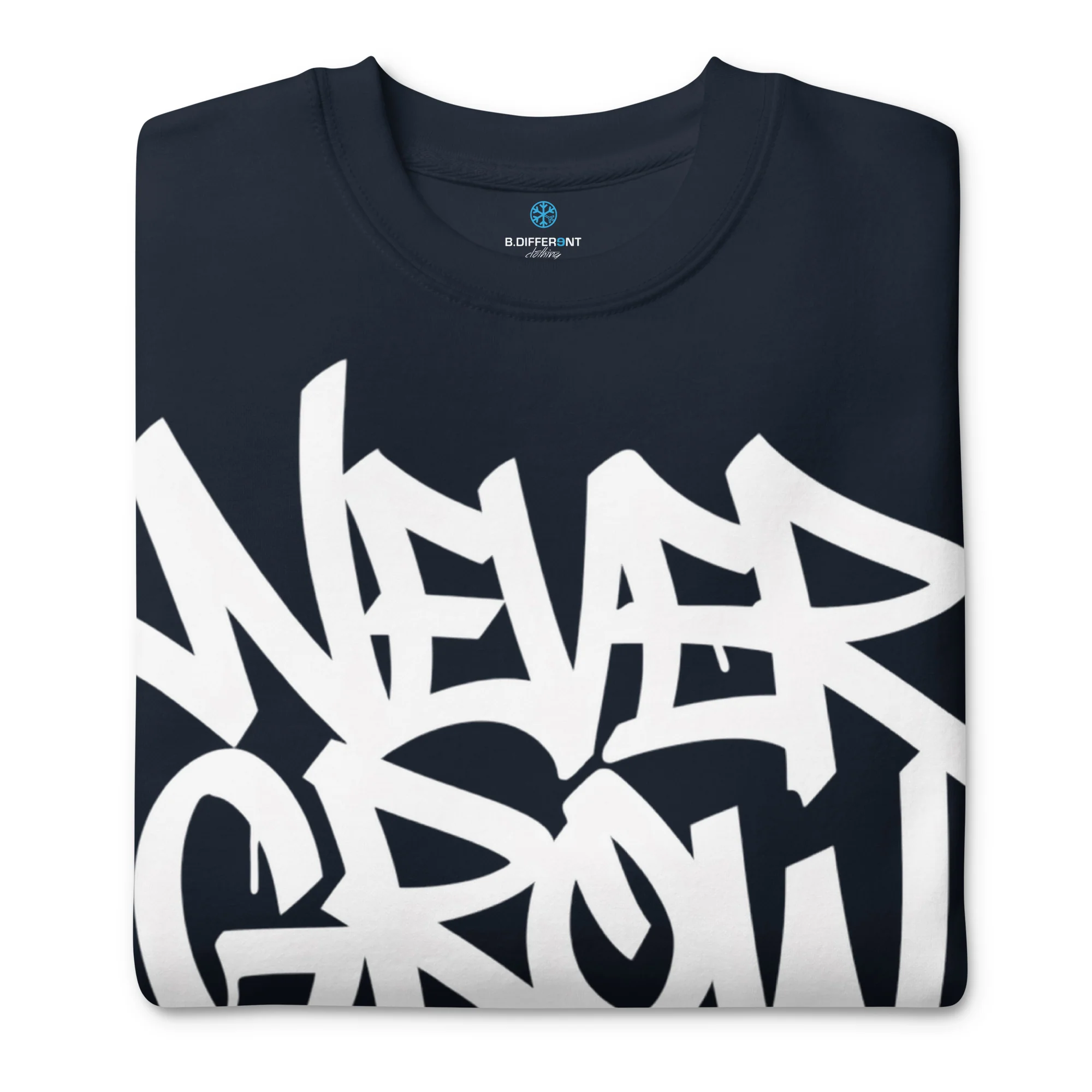 Never Grow Up Graffiti Sweatshirt - Image 3