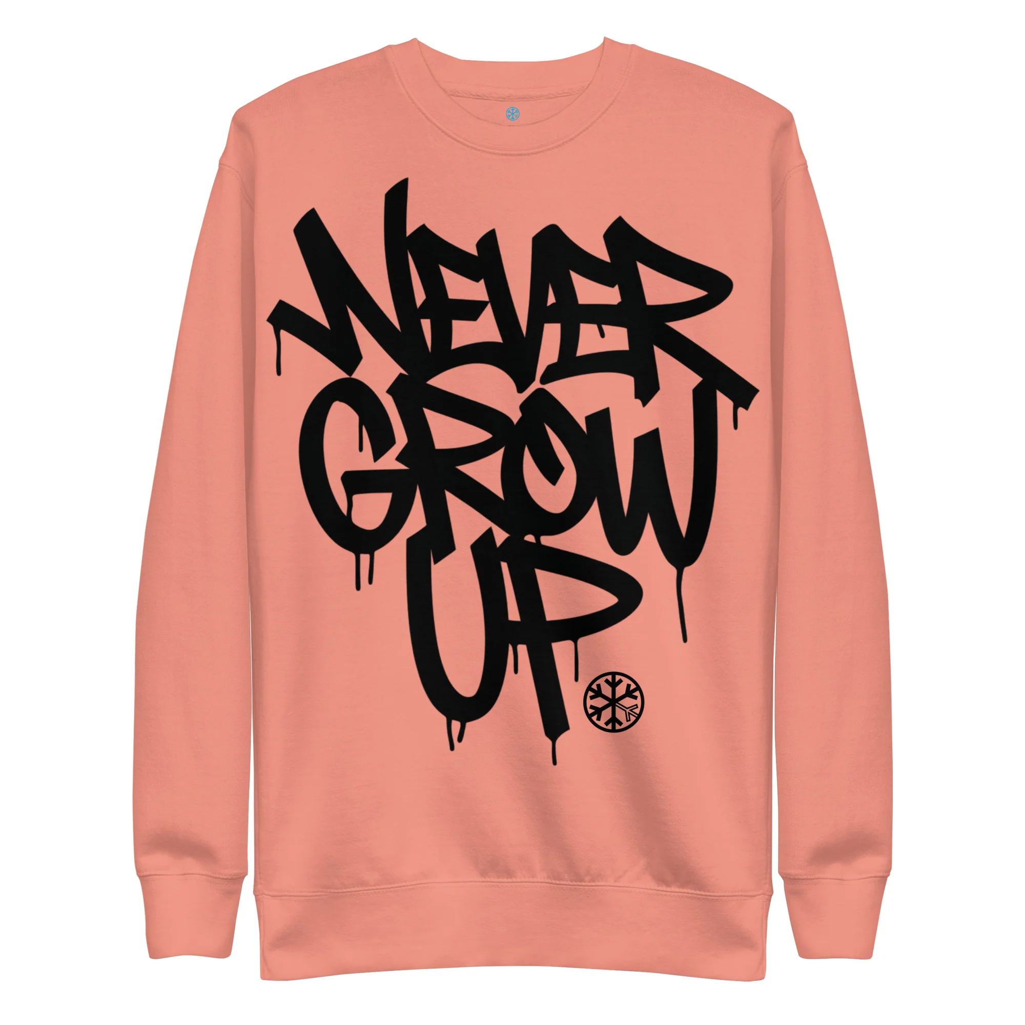 Never Grow Up Graffiti Sweatshirt - Image 37