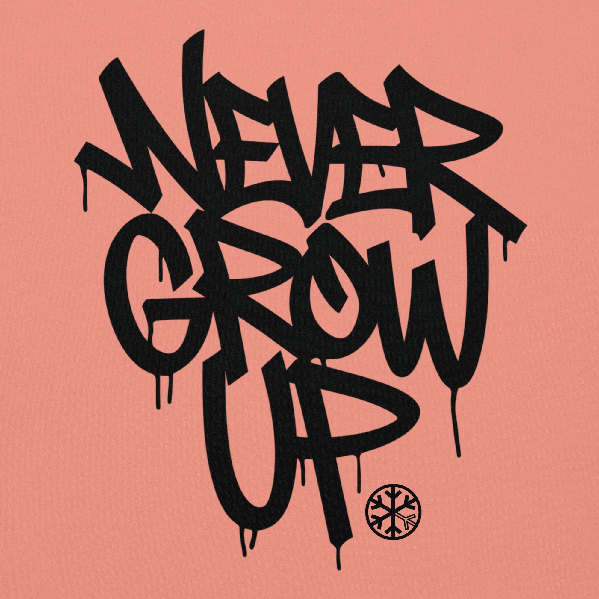 Never Grow Up Graffiti Sweatshirt - Image 38