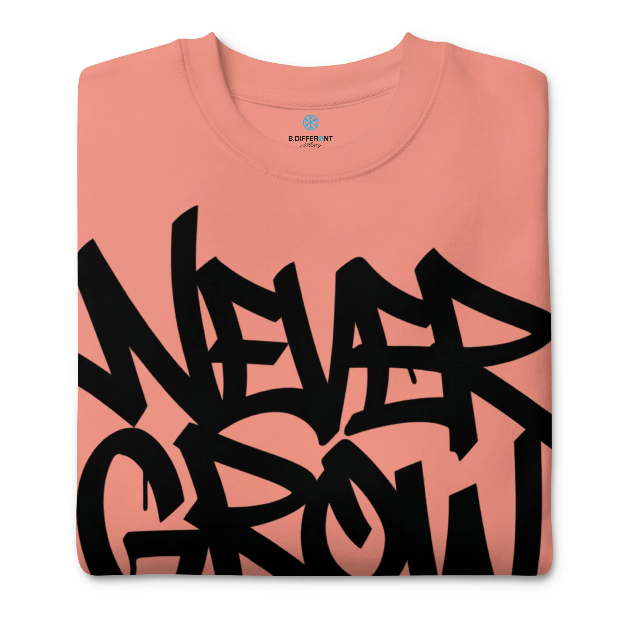 Never Grow Up Graffiti Sweatshirt - Image 39