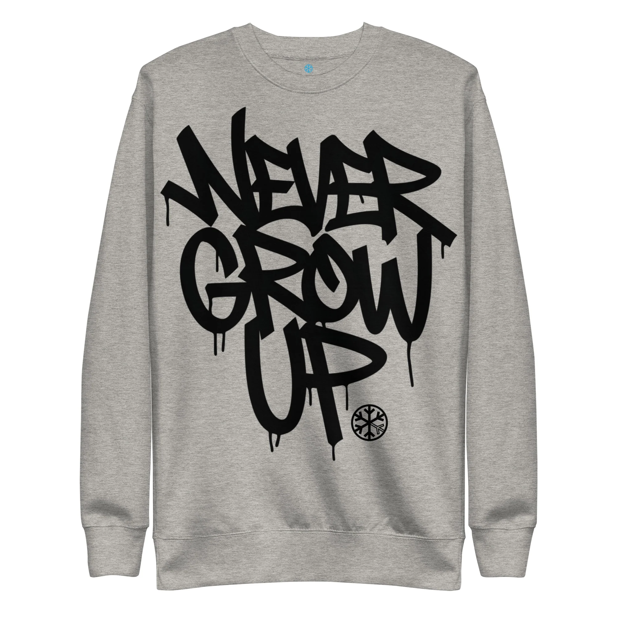 Never Grow Up Graffiti Sweatshirt - Image 43