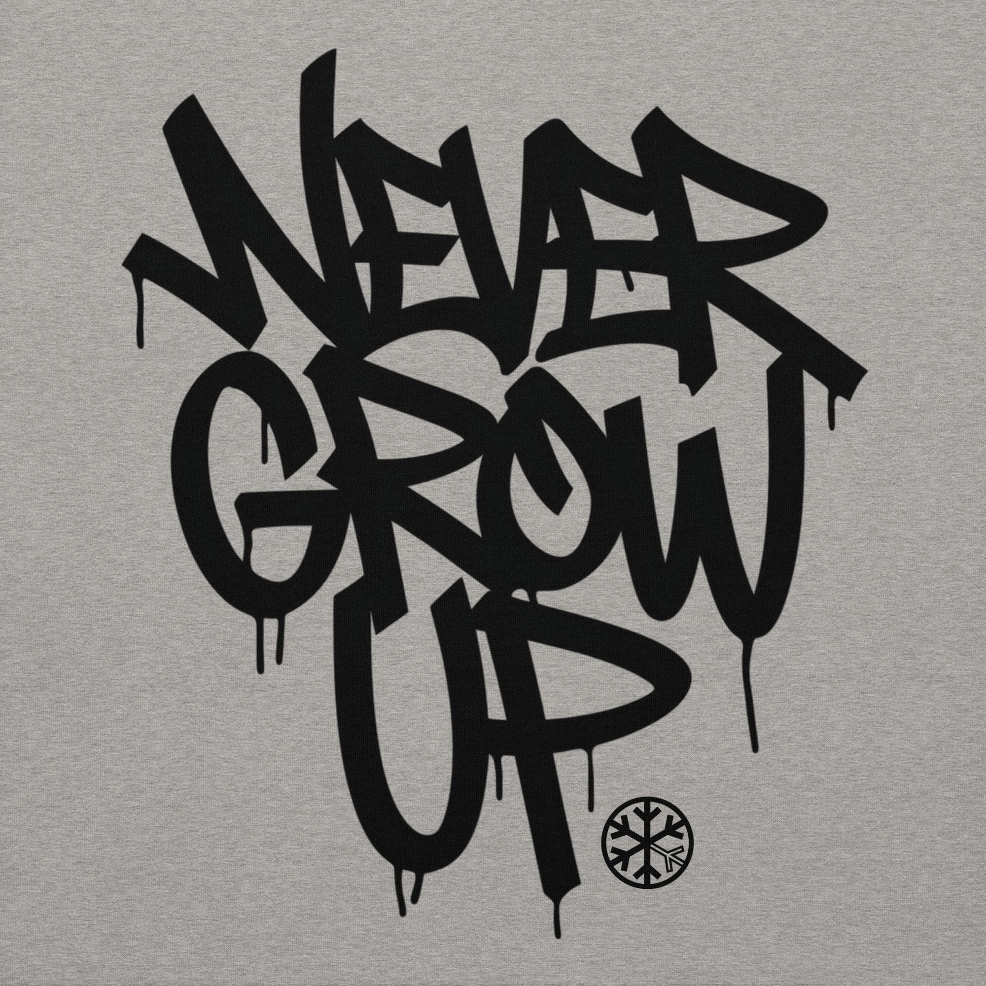 Never Grow Up Graffiti Sweatshirt - Image 44