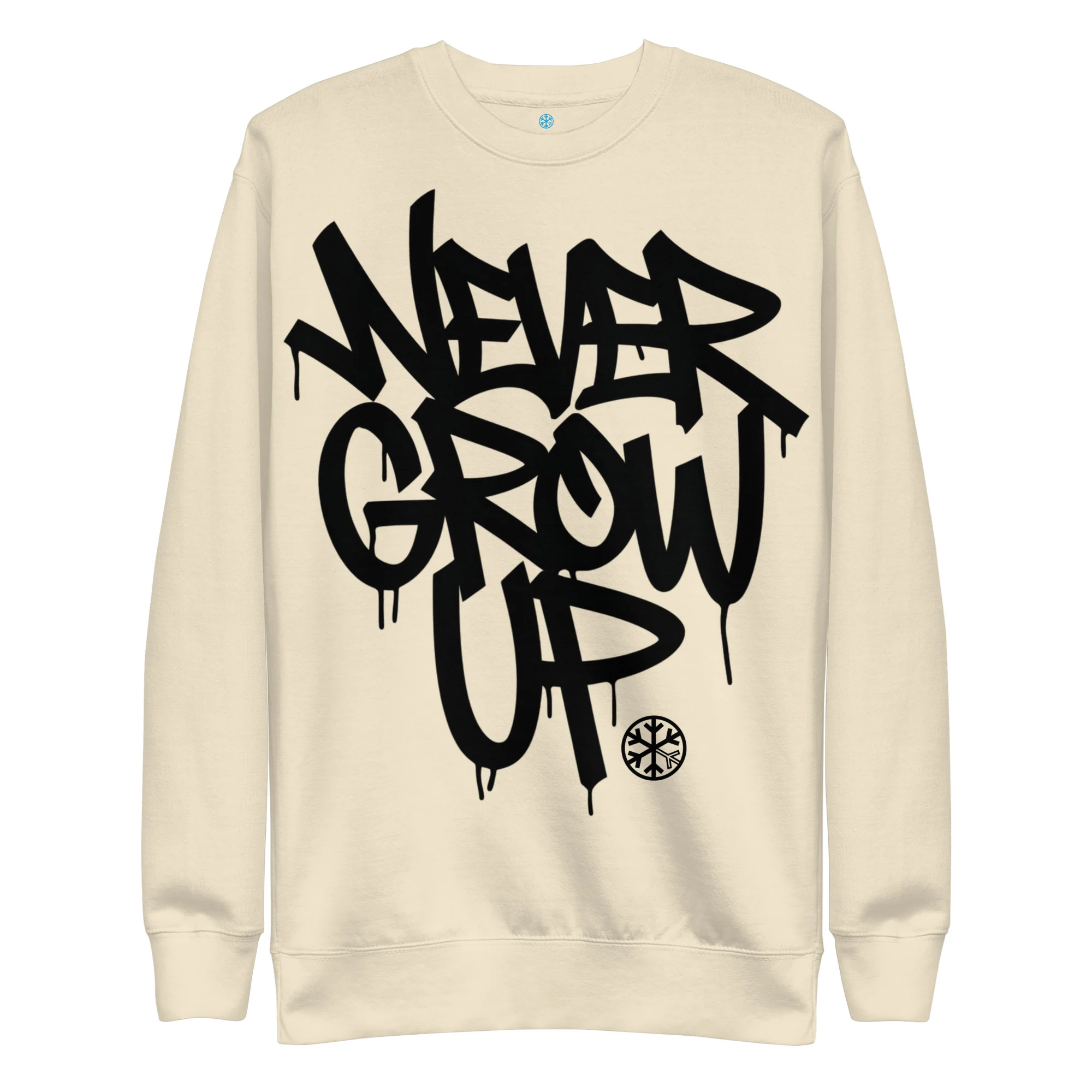 Never Grow Up Graffiti Sweatshirt - Image 49