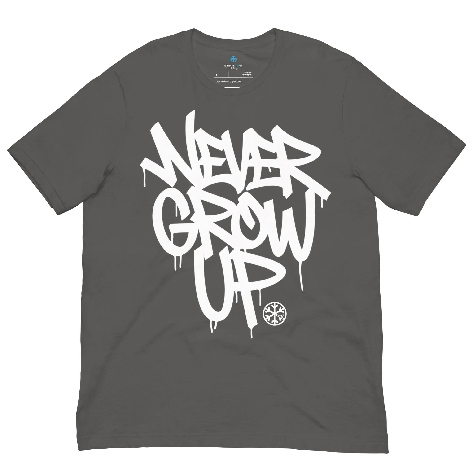 Never Grow Up Graffiti Tee - Image 20