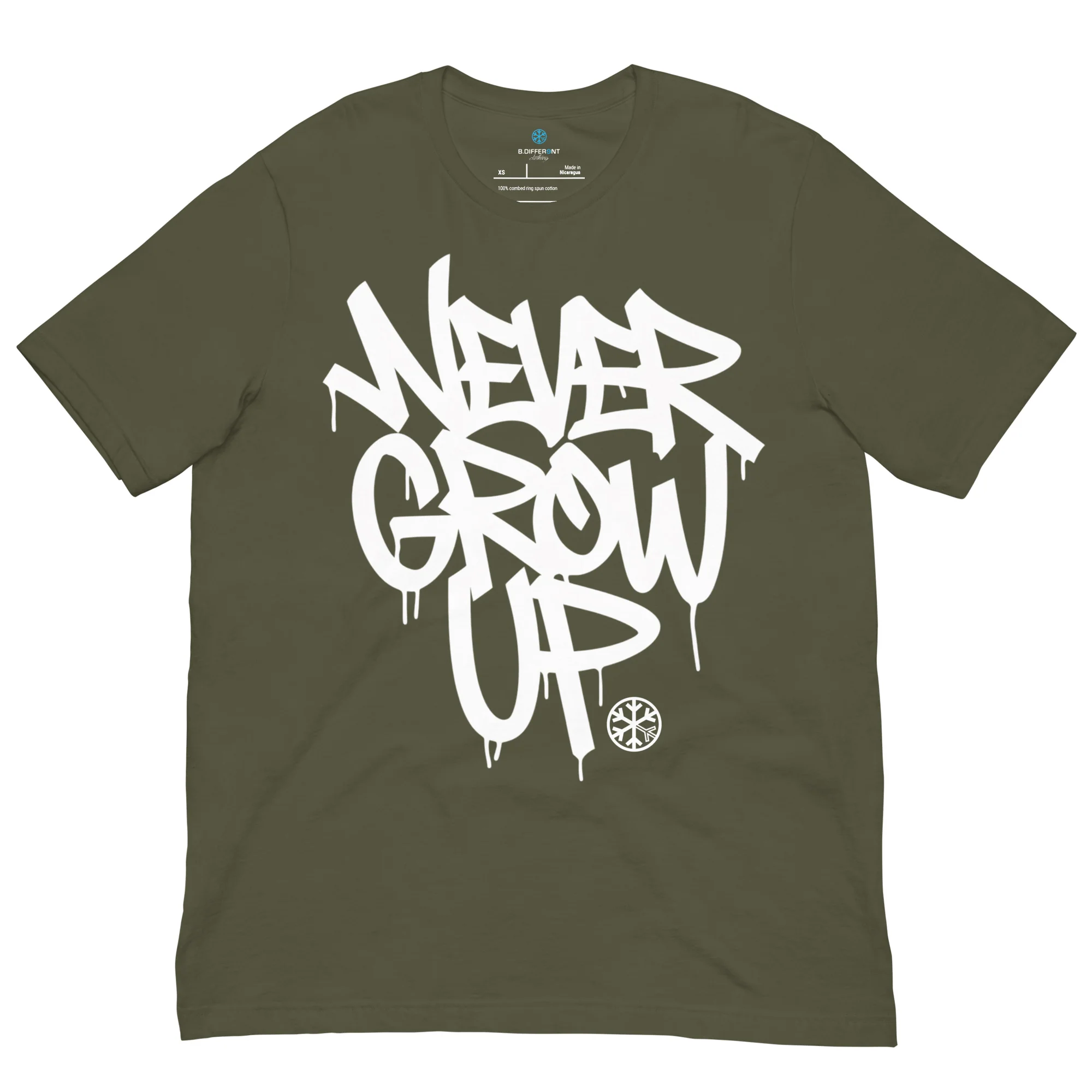 Never Grow Up Graffiti Tee - Image 26