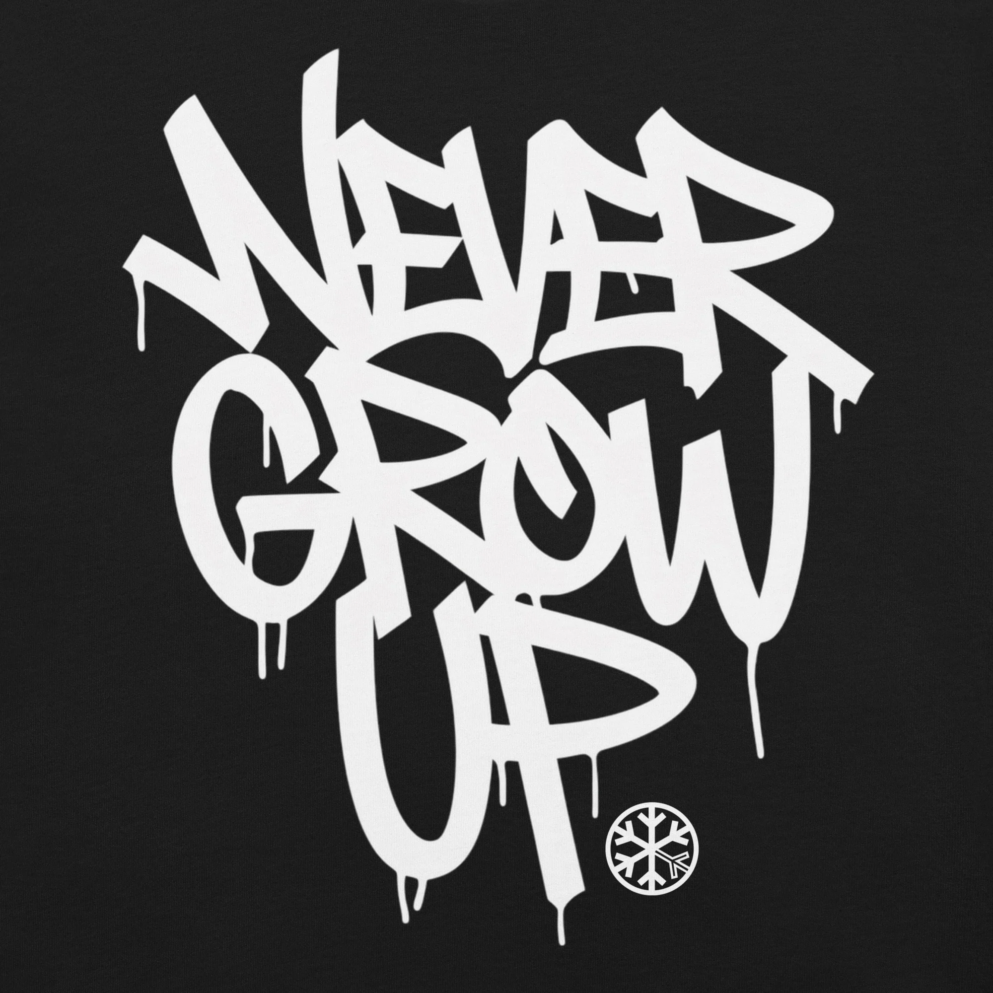 Never Grow Up Graffiti Tee - Image 3
