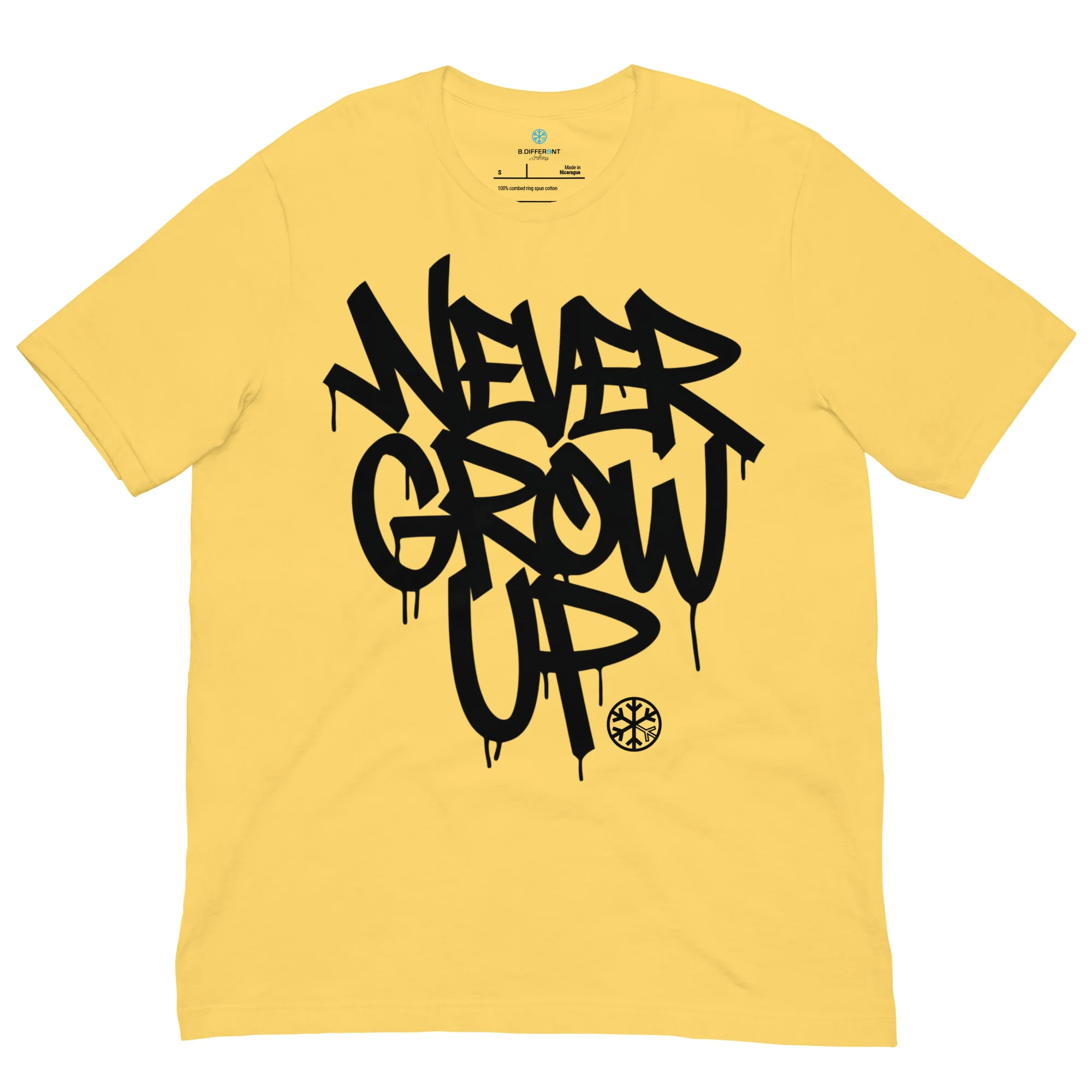 Never Grow Up Graffiti Tee - Image 38