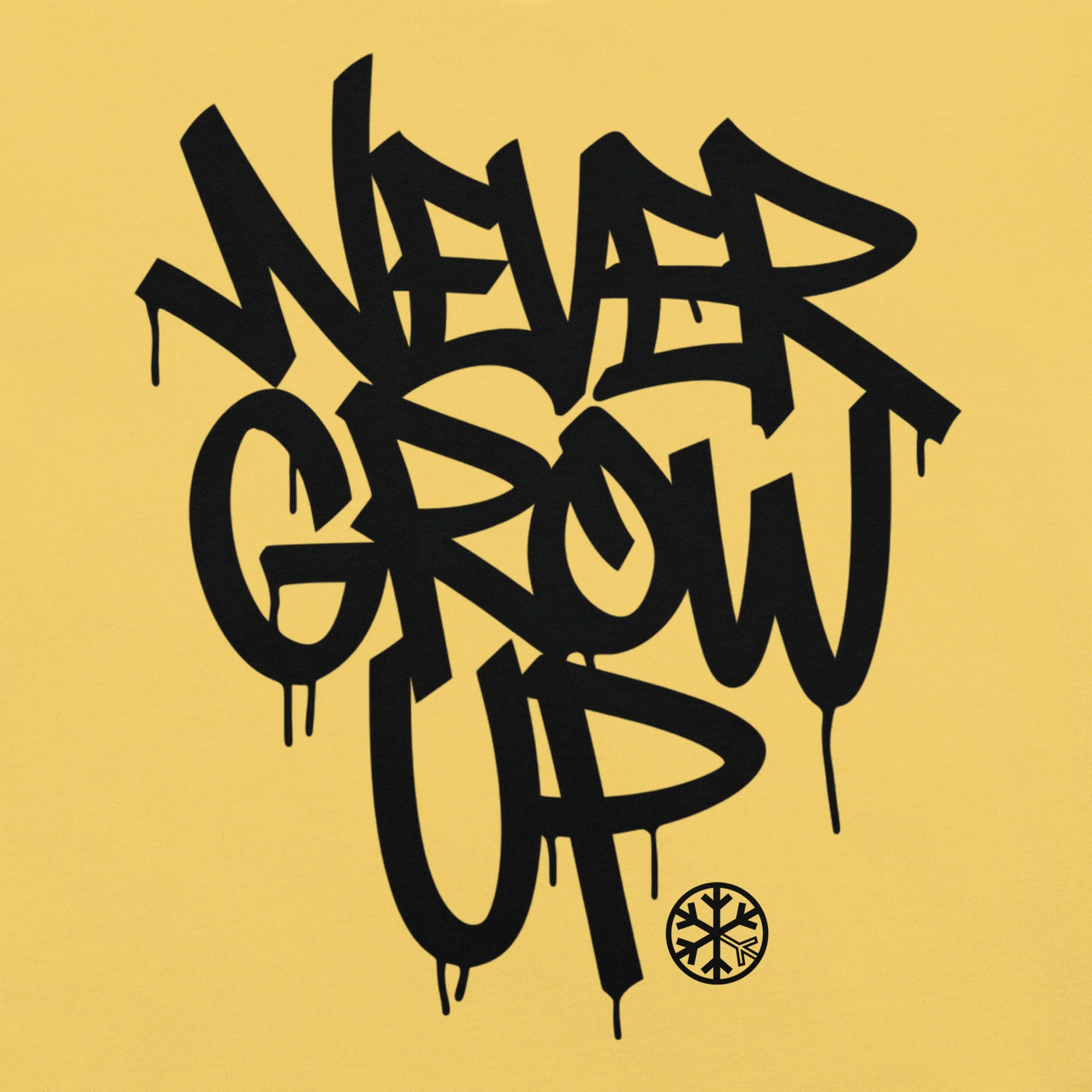 Never Grow Up Graffiti Tee - Image 39