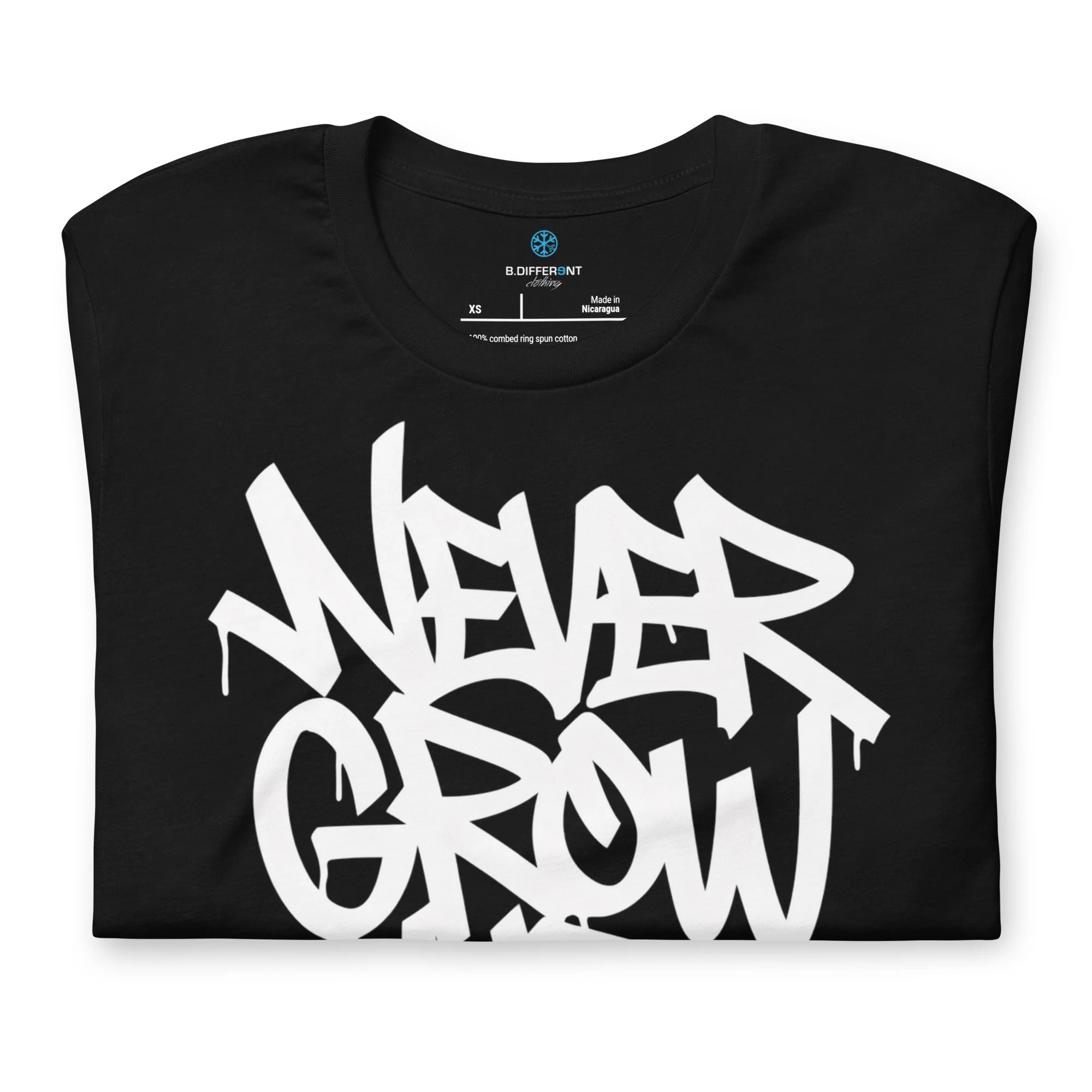Never Grow Up Graffiti Tee - Image 4
