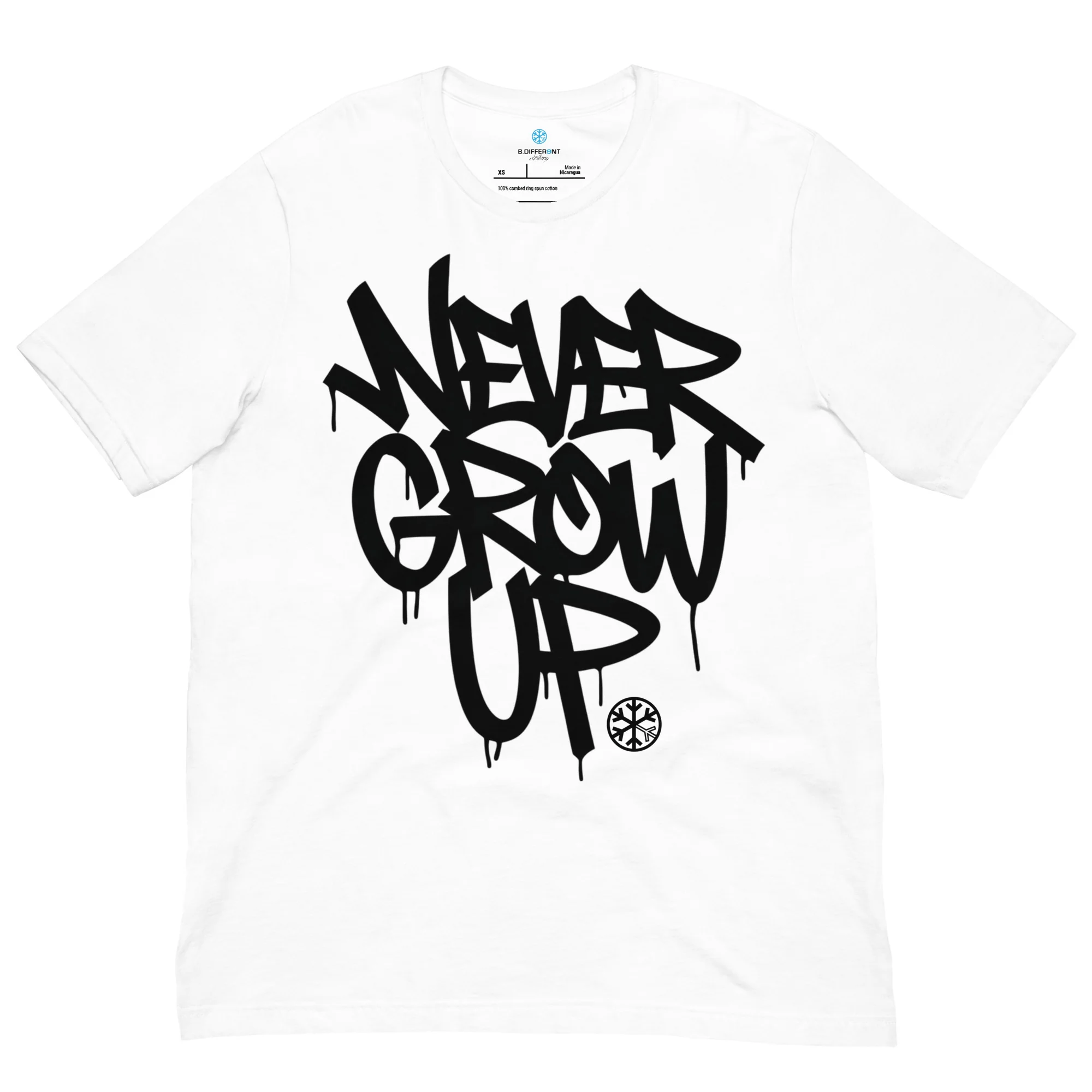 Never Grow Up Graffiti Tee - Image 50