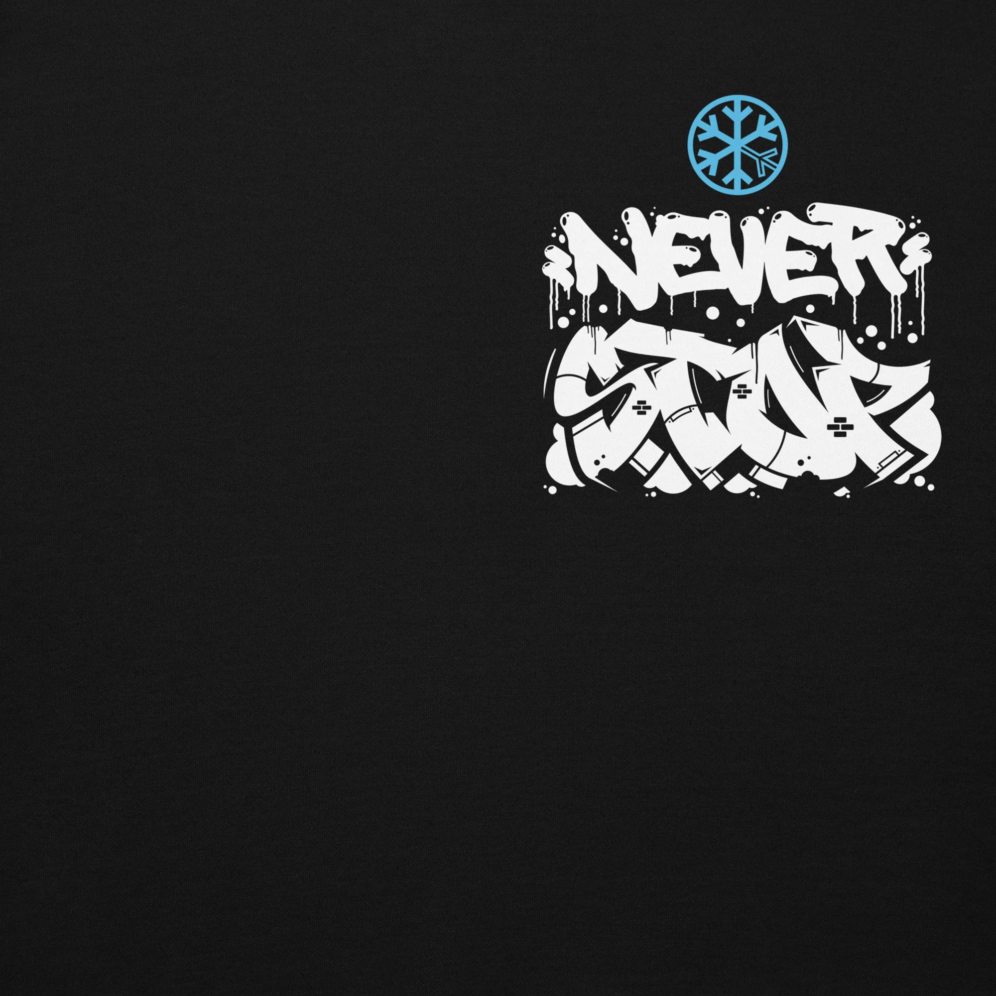 Never Stop Graffiti Character Hoodie - Image 12
