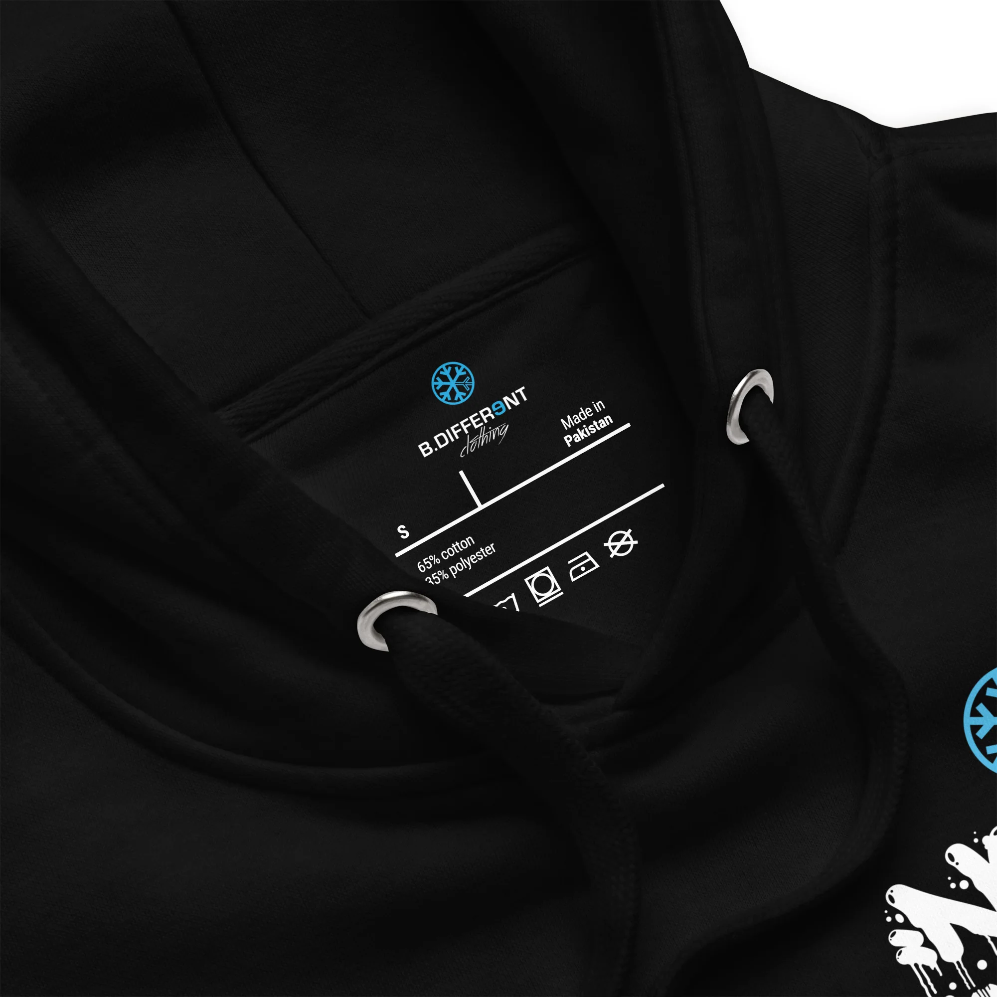 Never Stop Graffiti Character Hoodie - Image 13
