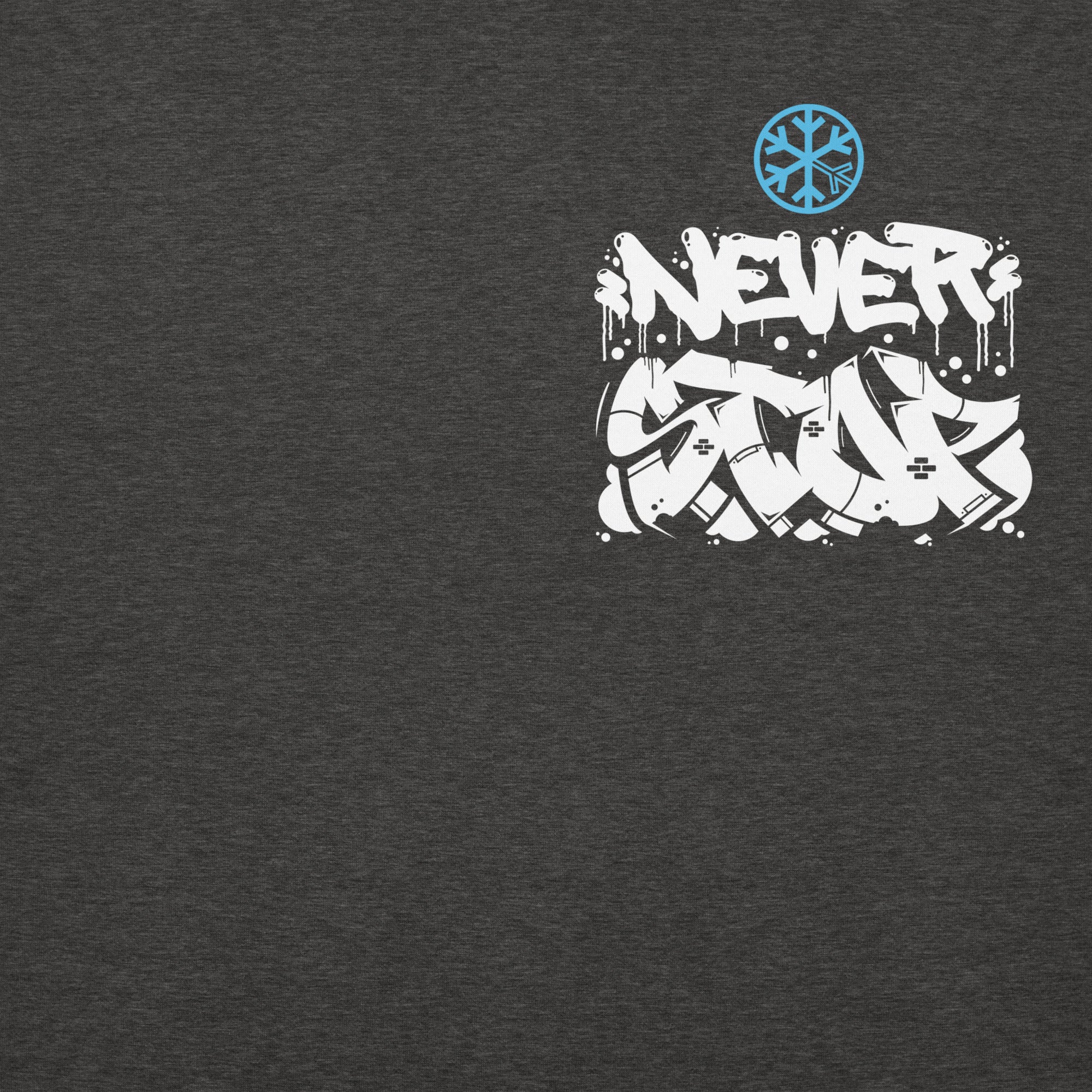 Never Stop Graffiti Character Hoodie - Image 5