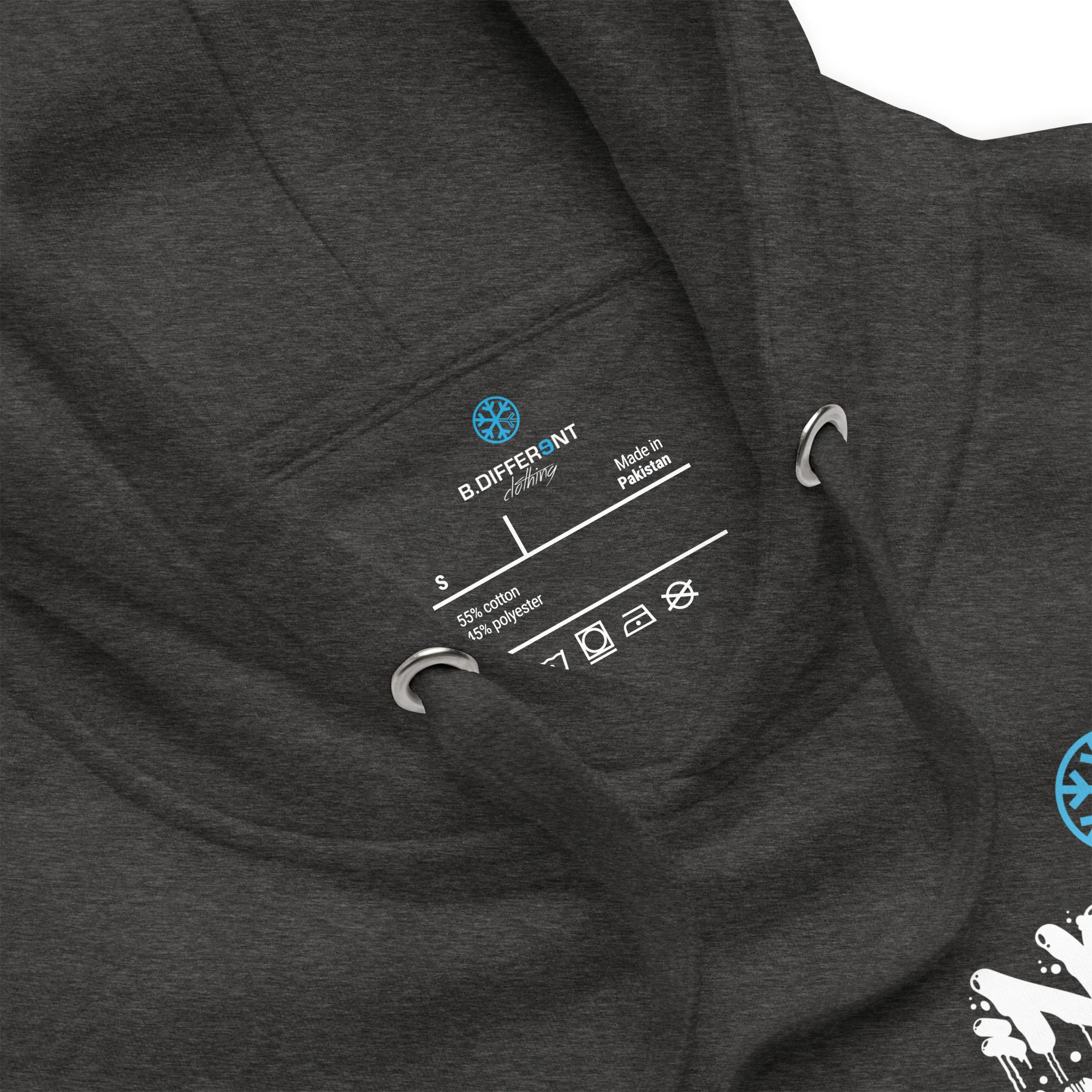 Never Stop Graffiti Character Hoodie - Image 6