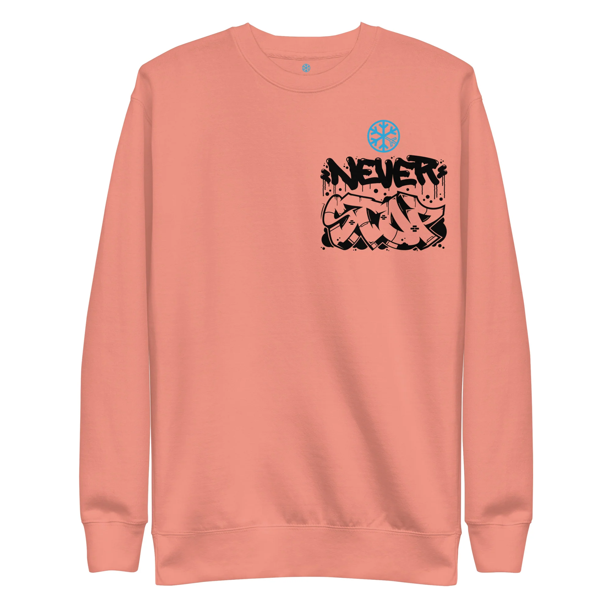 Never Stop Graffiti Character Sweatshirt - Image 11