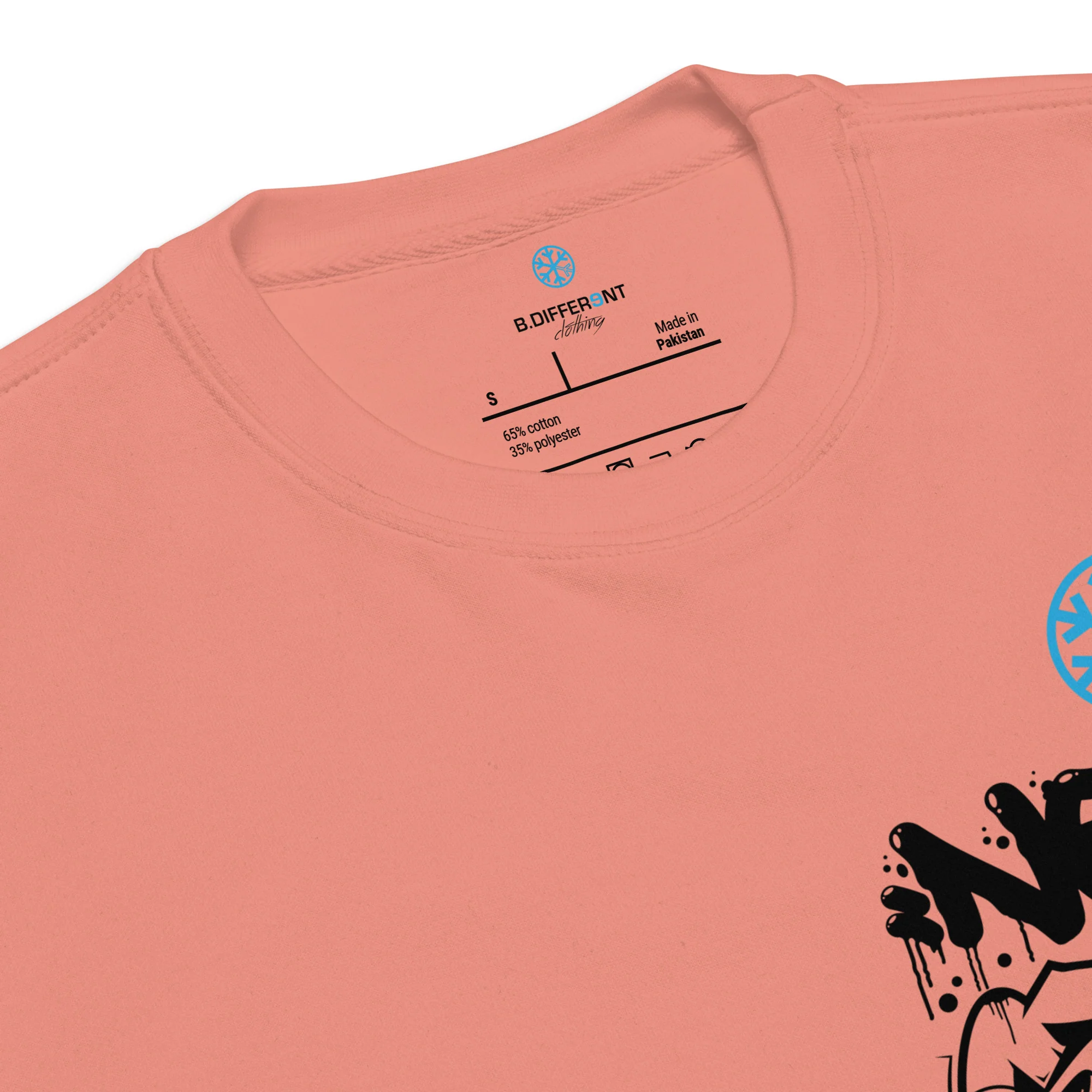 Never Stop Graffiti Character Sweatshirt - Image 13