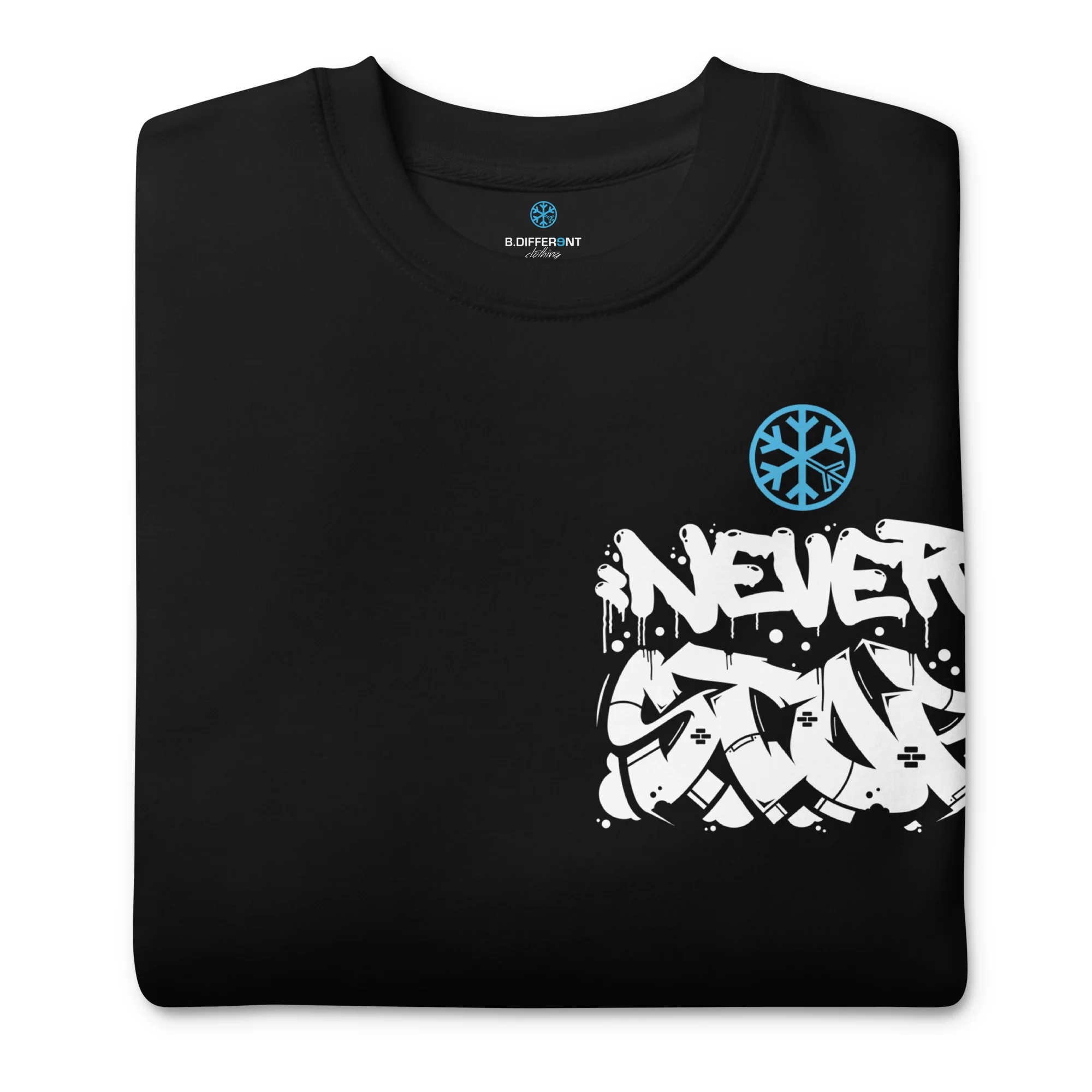 Never Stop Graffiti Character Sweatshirt - Image 3