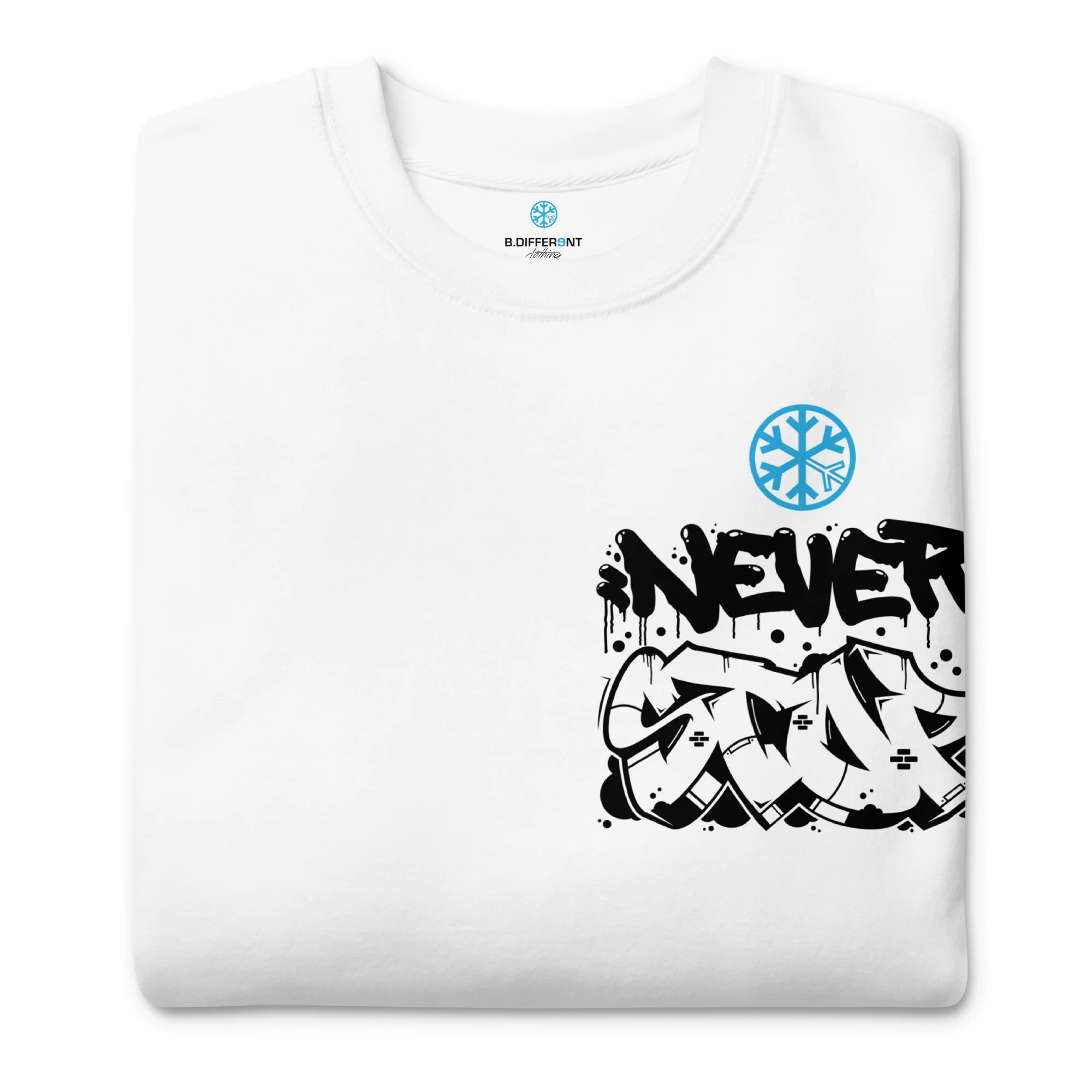 Never Stop Graffiti Character Sweatshirt - Image 31