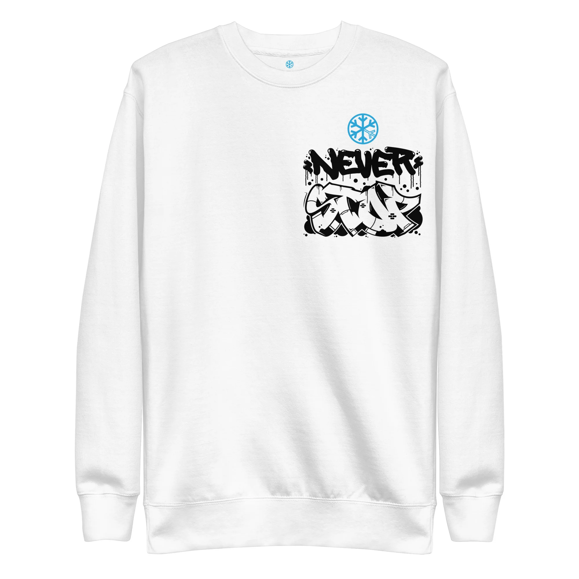 Never Stop Graffiti Character Sweatshirt - Image 32
