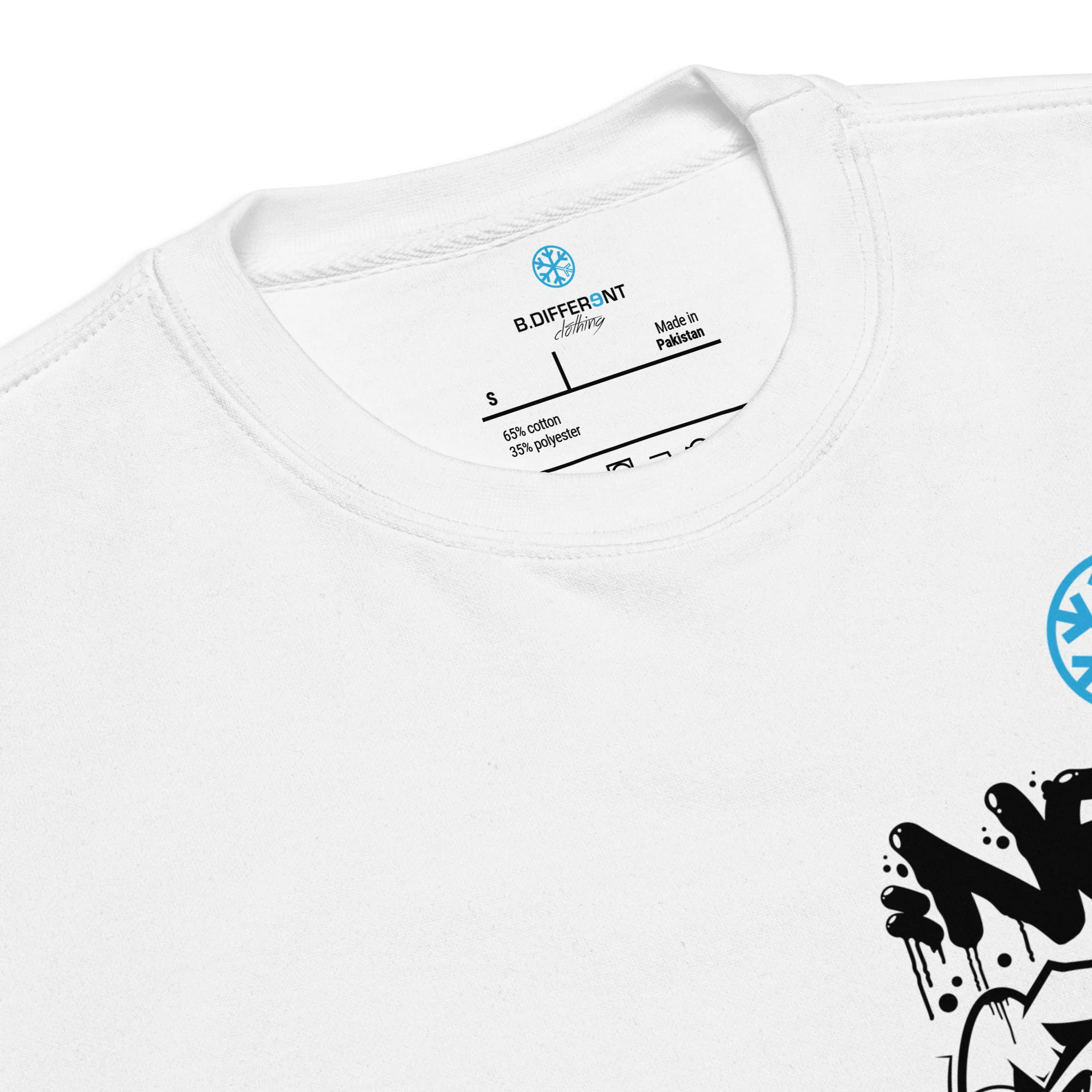 Never Stop Graffiti Character Sweatshirt - Image 34