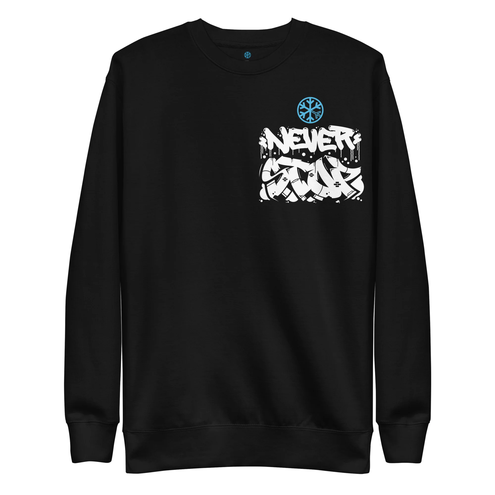 Never Stop Graffiti Character Sweatshirt - Image 4