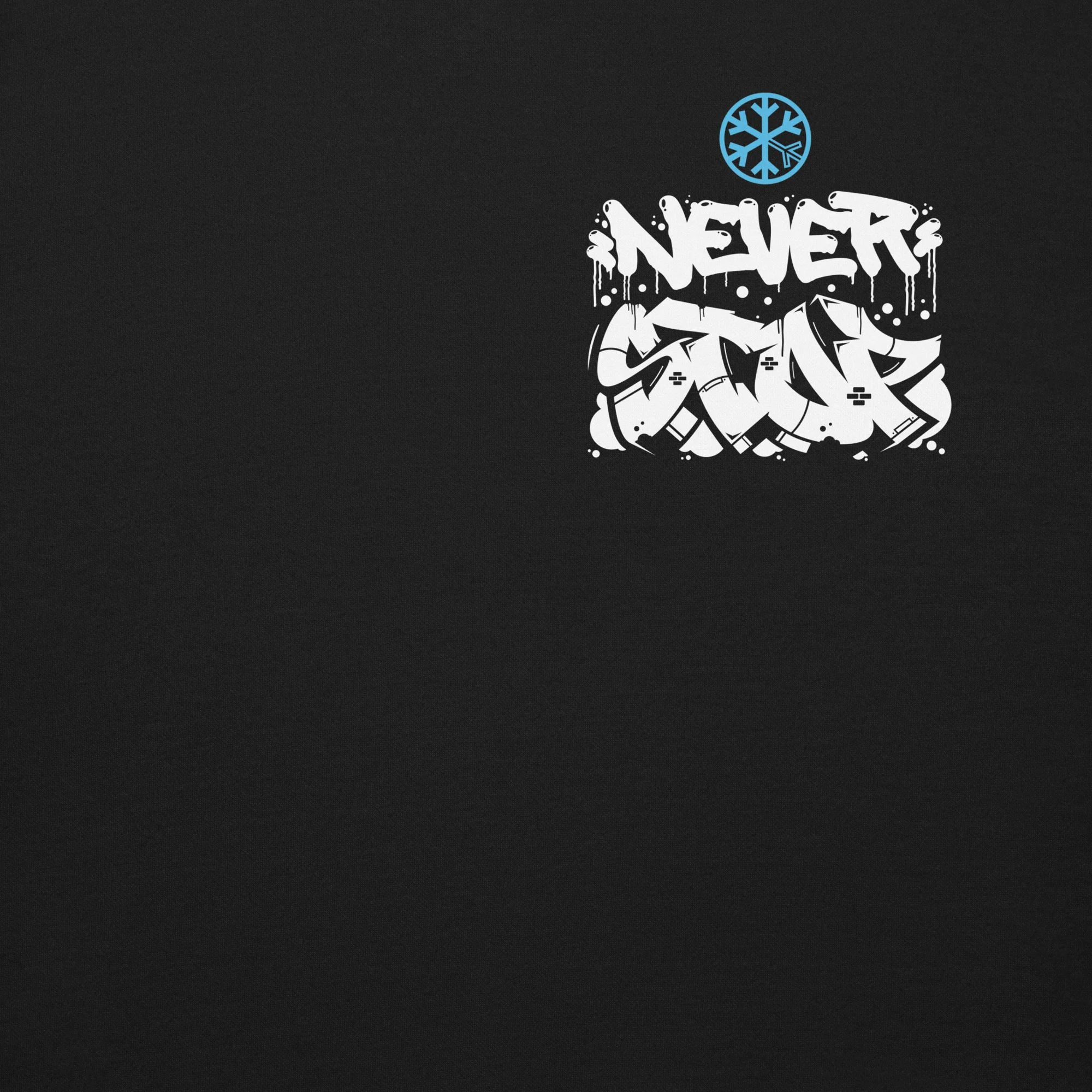 Never Stop Graffiti Character Sweatshirt - Image 5