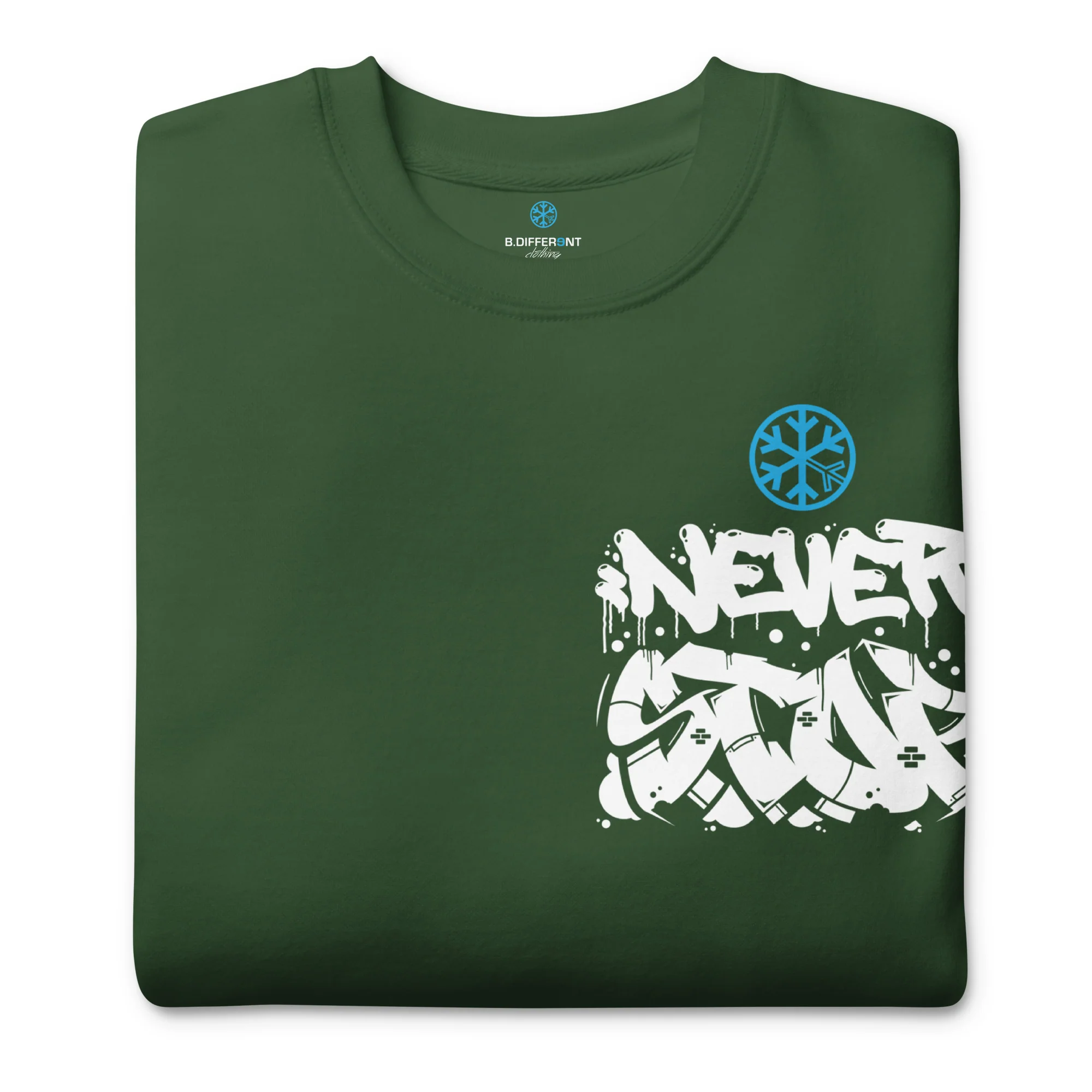 Never Stop Graffiti Character Sweatshirt - Image 52