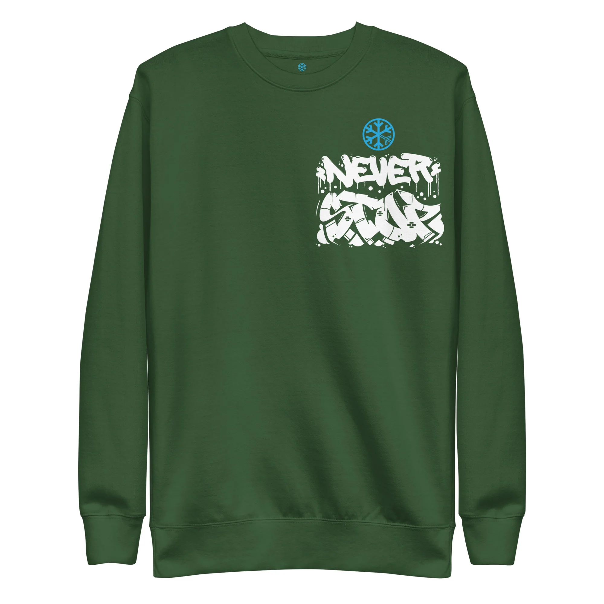 Never Stop Graffiti Character Sweatshirt - Image 53