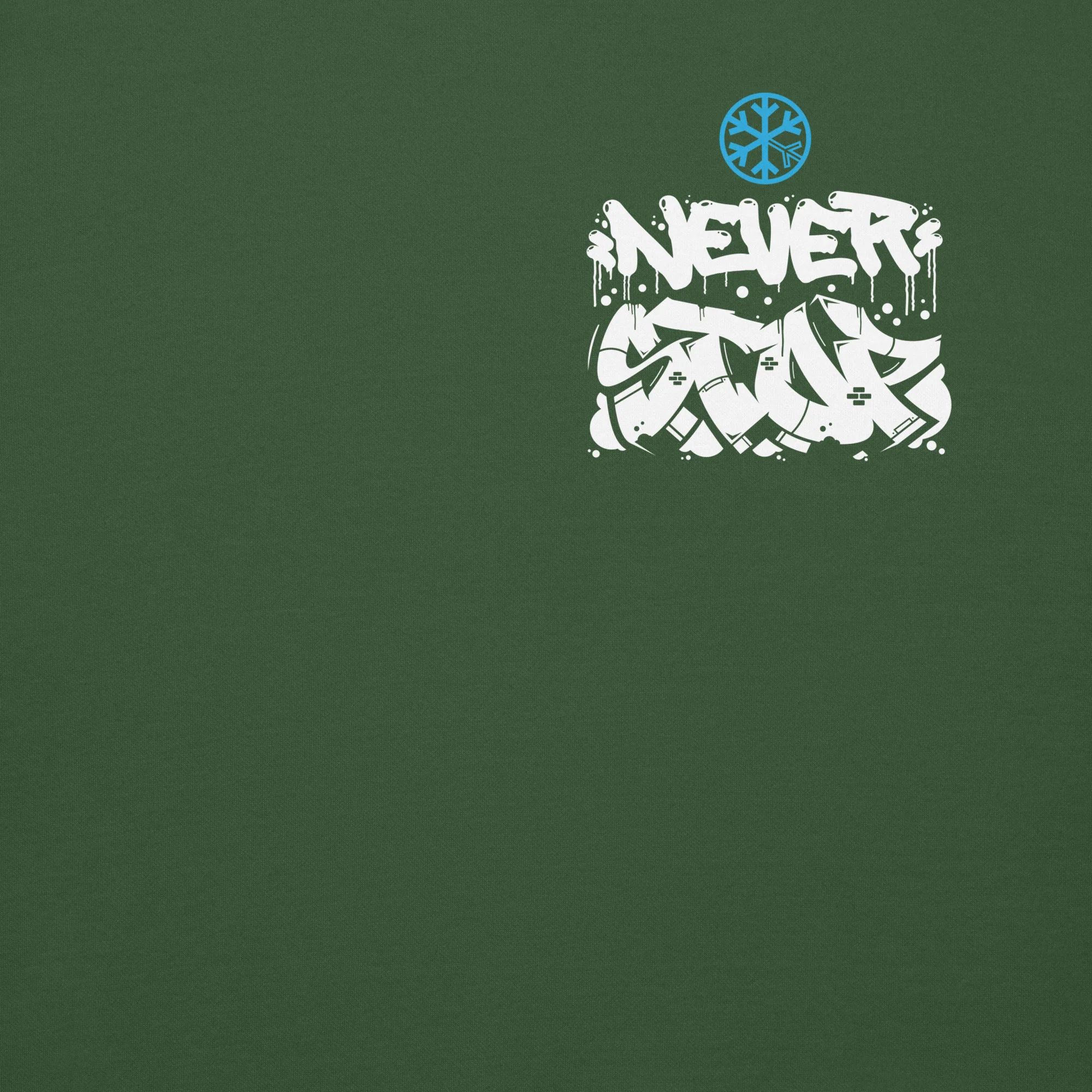 Never Stop Graffiti Character Sweatshirt - Image 54