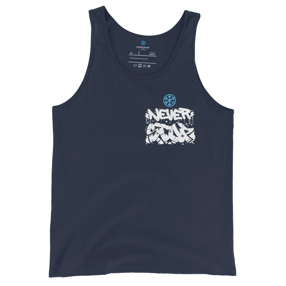 Never Stop Graffiti Character Tank Top - Image 6